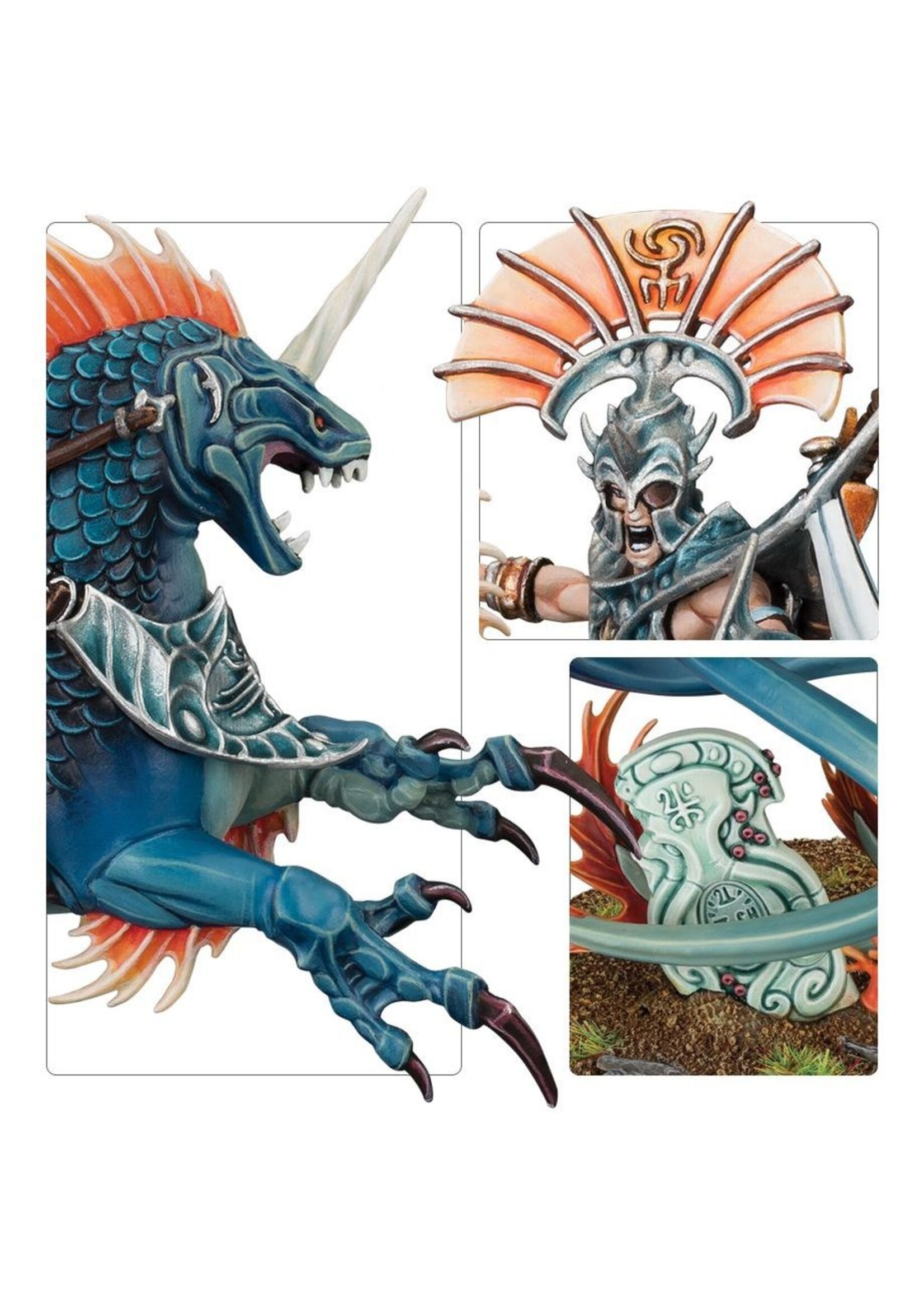 Warhammer: age of sigmar Spearhead: Idoneth Deepkin - Akhelian Tide Guard