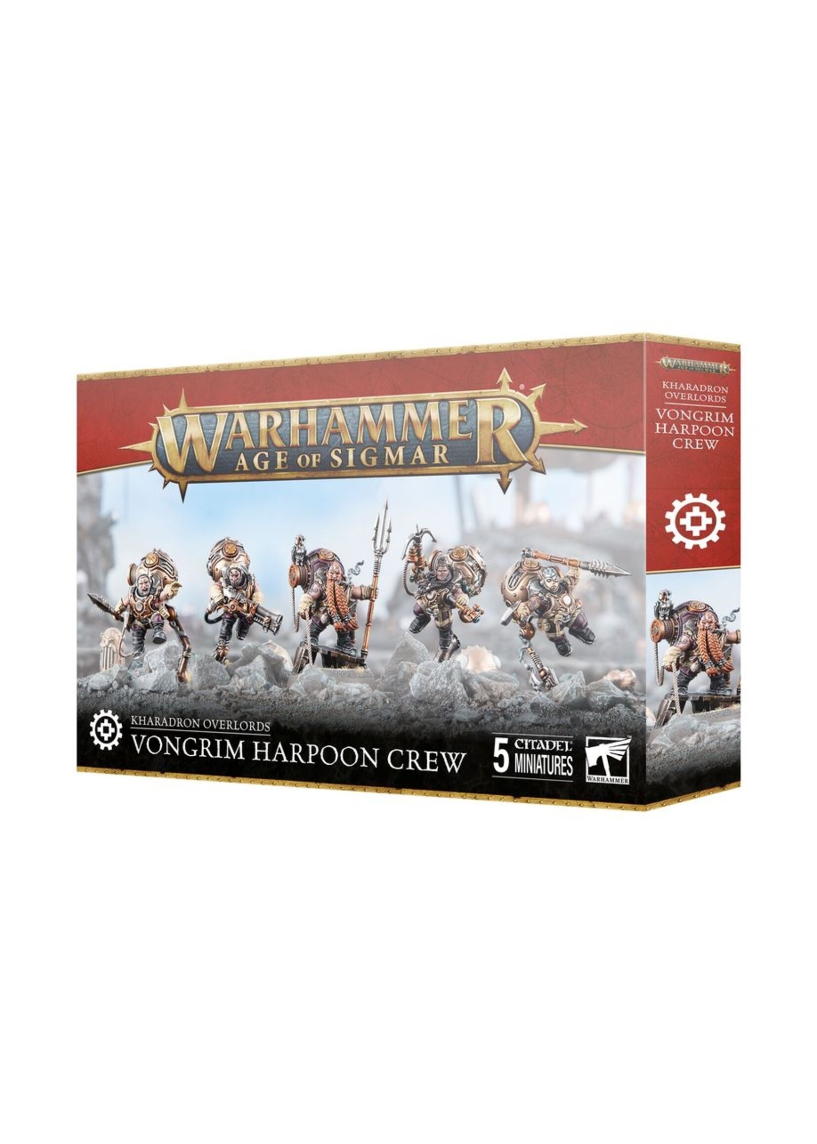 Warhammer: age of sigmar Kharadron Overlords - Vongrim Harpoon Crew