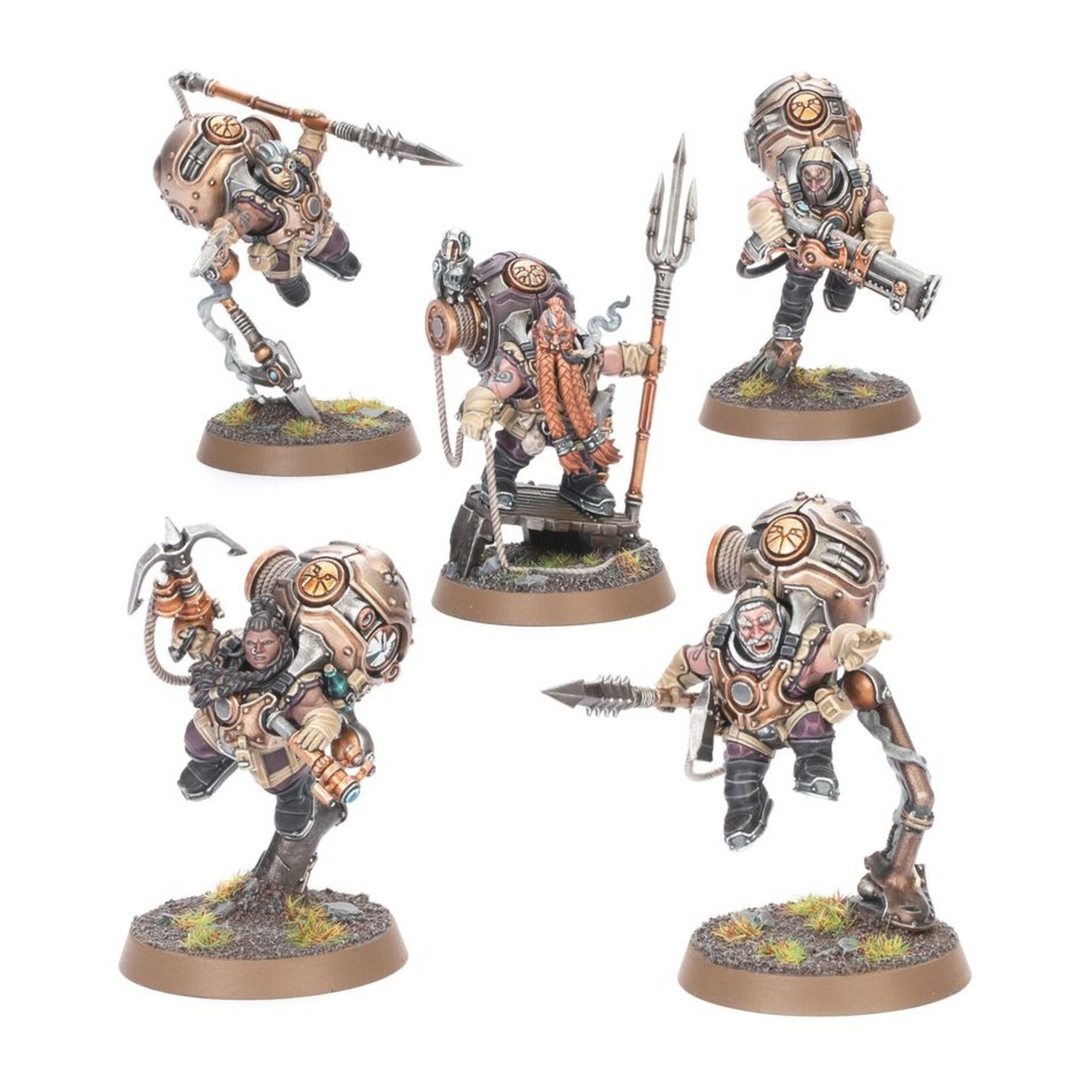 Warhammer: age of sigmar Kharadron Overlords - Vongrim Harpoon Crew