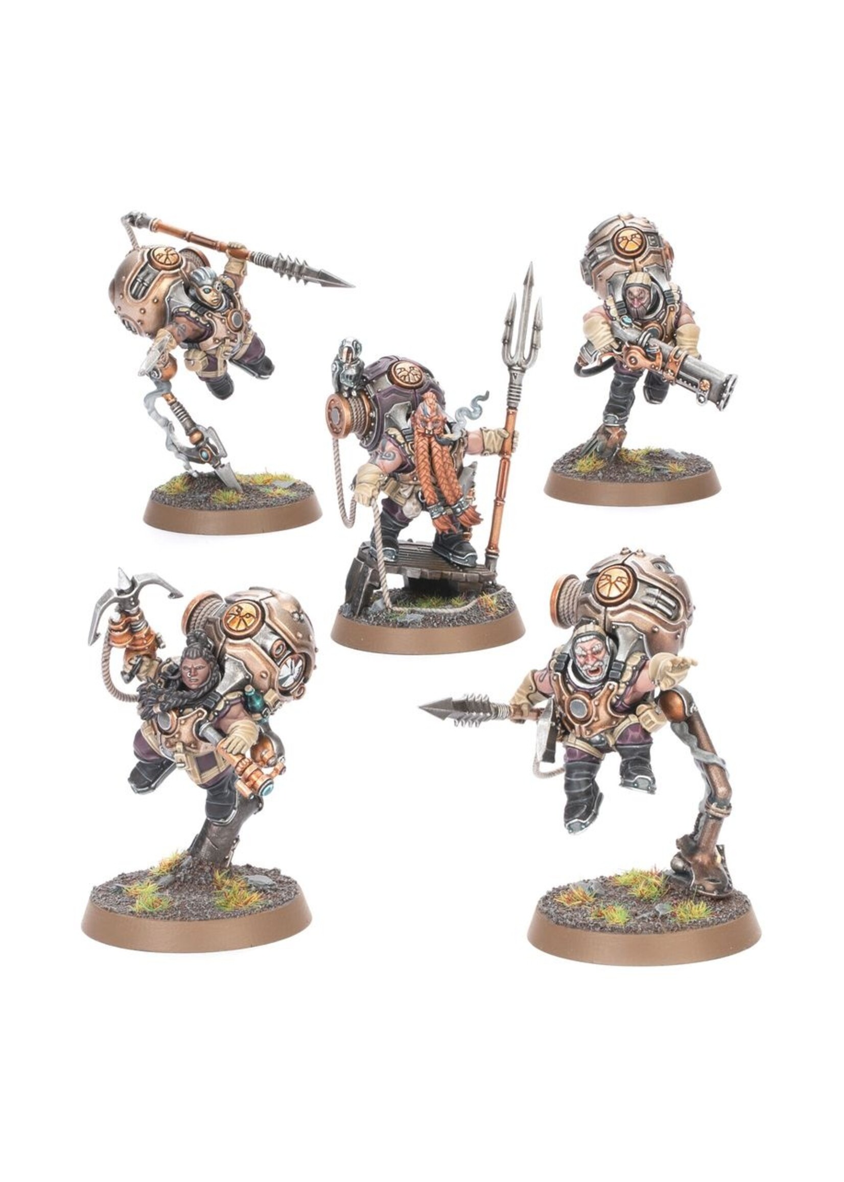 Warhammer: age of sigmar Kharadron Overlords - Vongrim Harpoon Crew