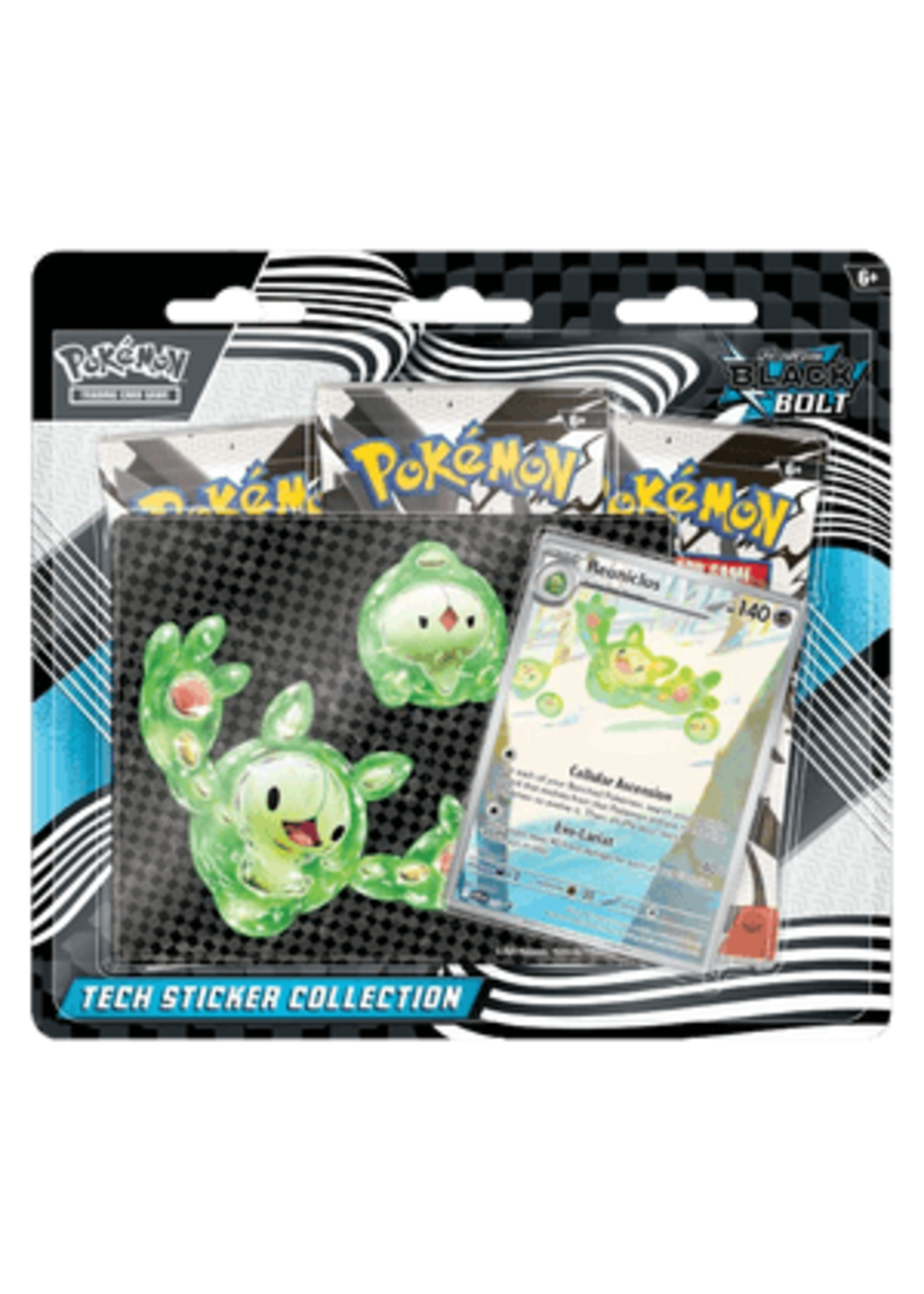 Pokémon Pokemon Black Bolt: Tech Sticker (blister) - Reuniclus