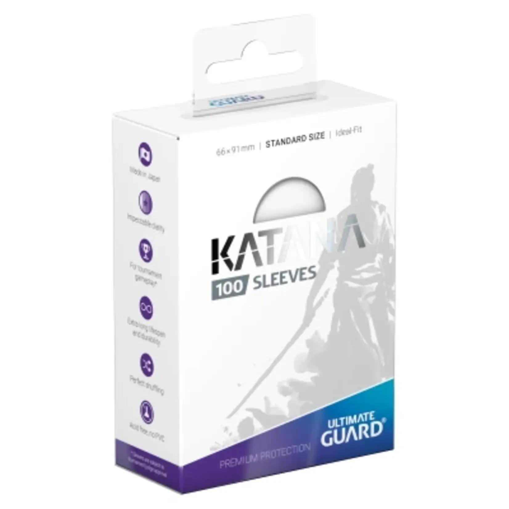 Ultimate Guard Ultimate Guard Katana Sleeves Standard Size (100) - Transparent