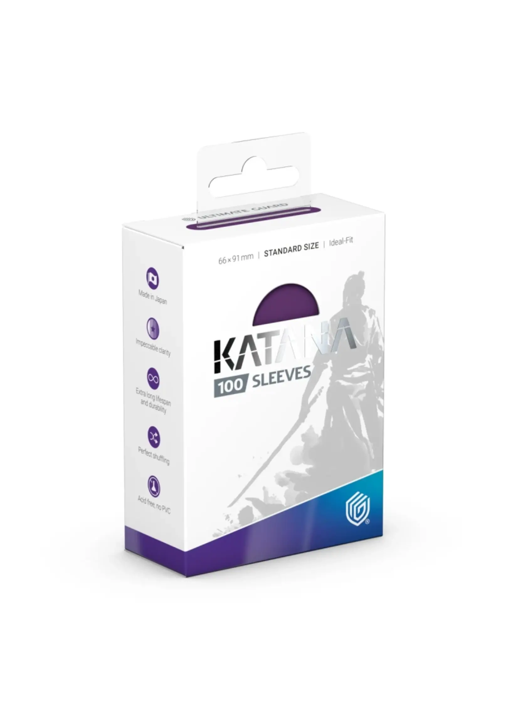 Ultimate Guard Ultimate Guard Katana Sleeves Standard Size (100) - Iris Bloom