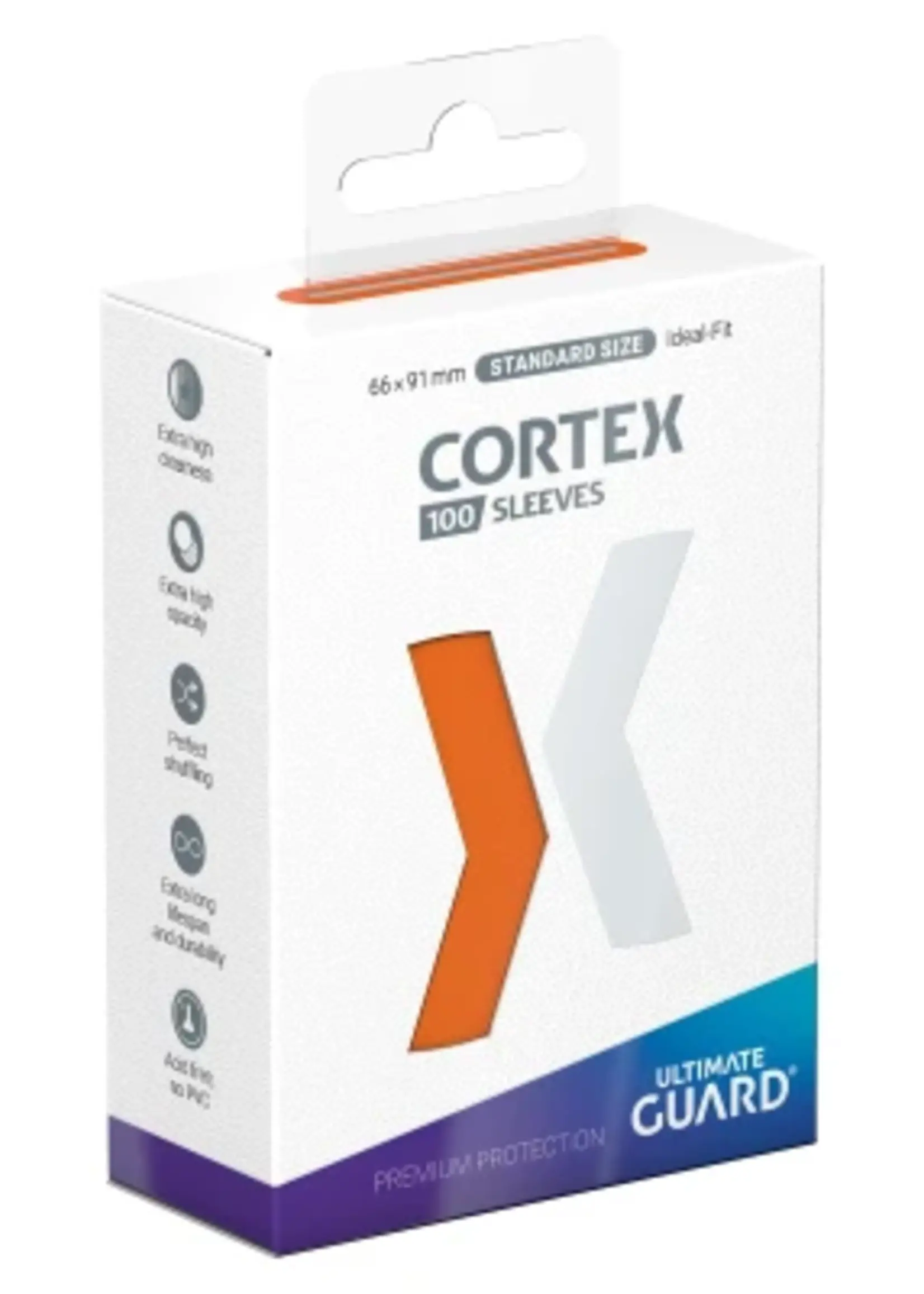Ultimate Guard Ultimate Guard Cortex Sleeves Standard Size (100) - Orange