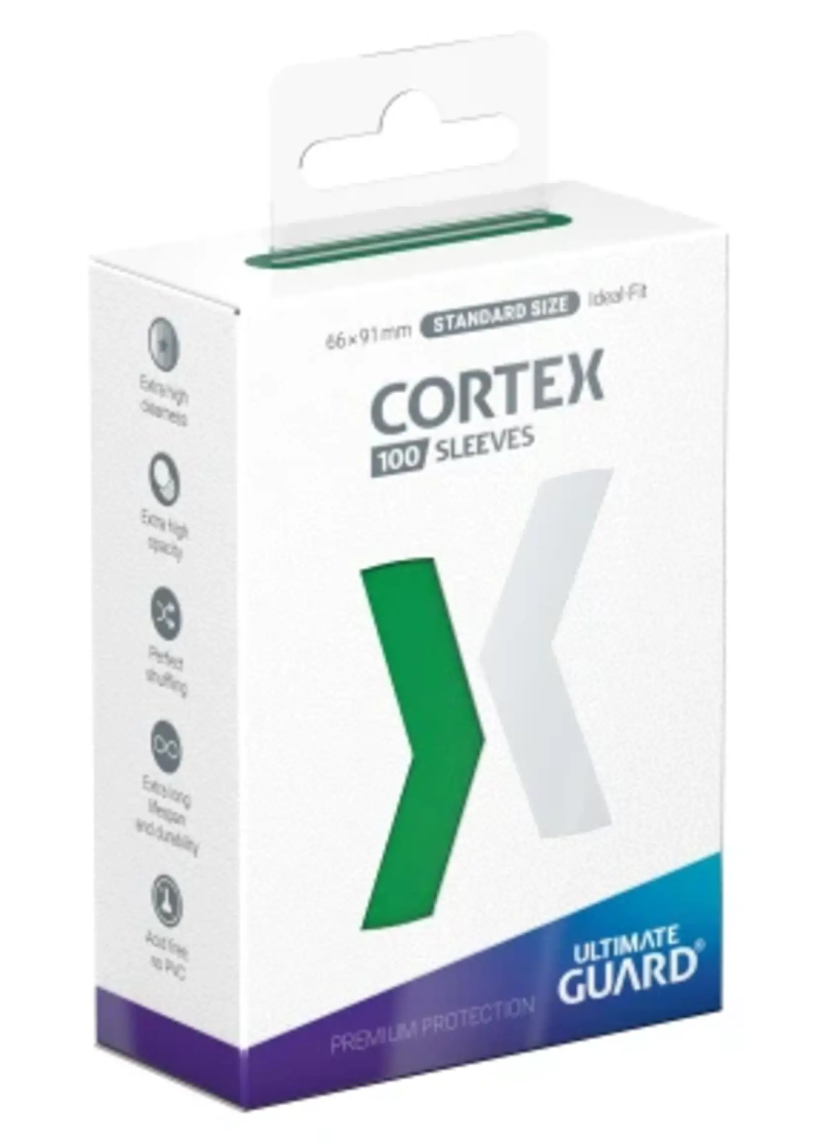 Ultimate Guard Ultimate Guard Cortex Sleeves Standard Size (100) - Green