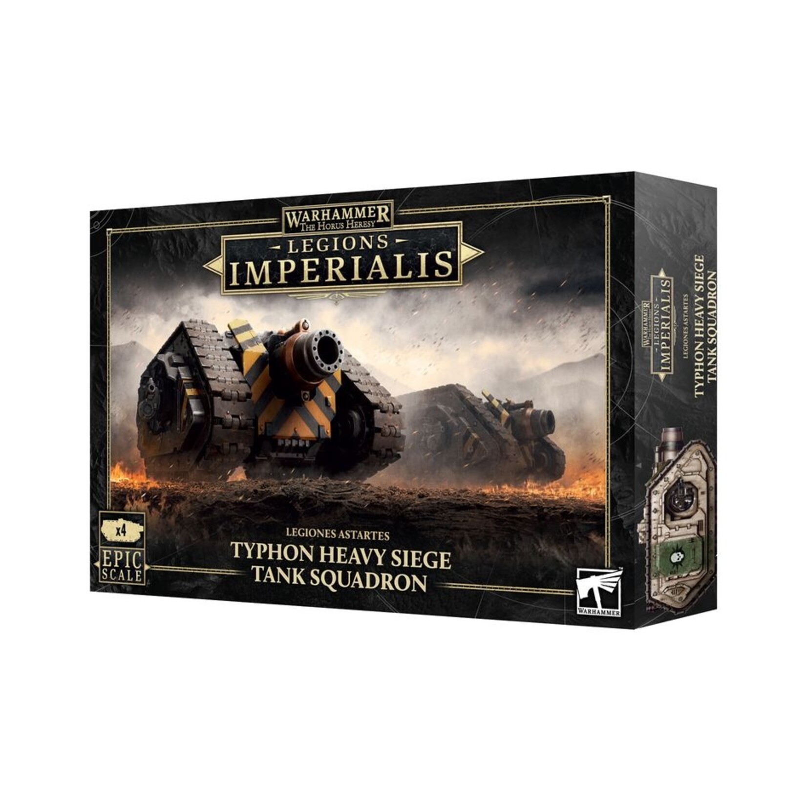 Warhammer: Legions Imperialis Legiones Astartes: Typhon Heavy Siege Tank Squadron