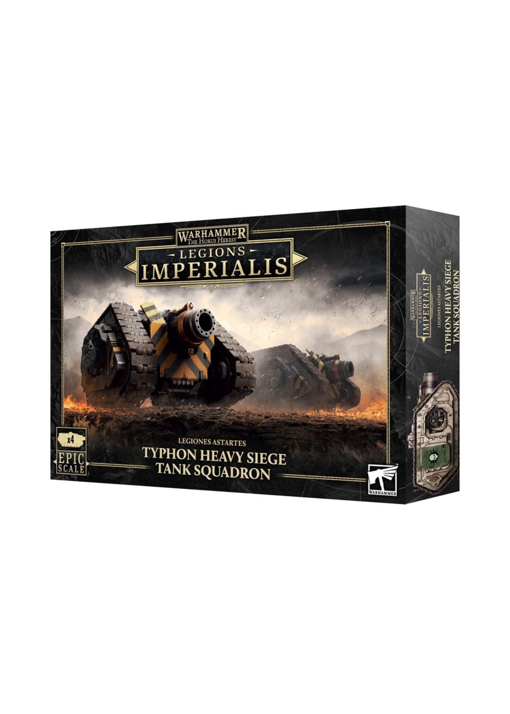 Warhammer: Legions Imperialis (Preoder ships 06/09) Legiones Astartes: Typhon Heavy Siege Tank Squadron