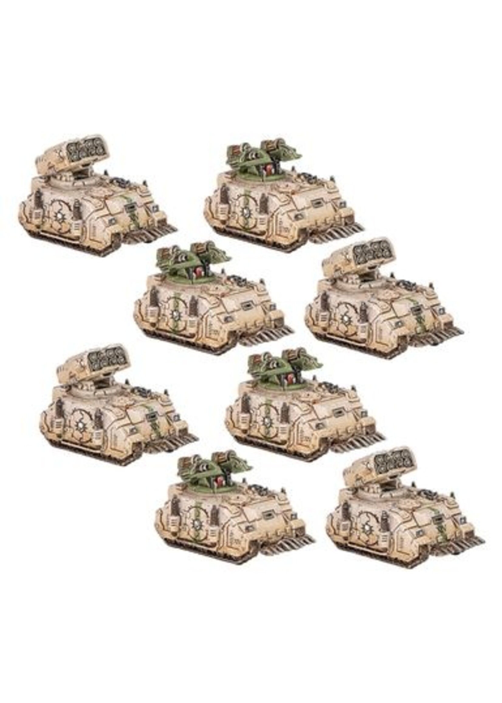 Warhammer: Legions Imperialis (Preoder ships 06/09) Legiones Astartes: Whirlwind/Scorpius Missile Tank Squad
