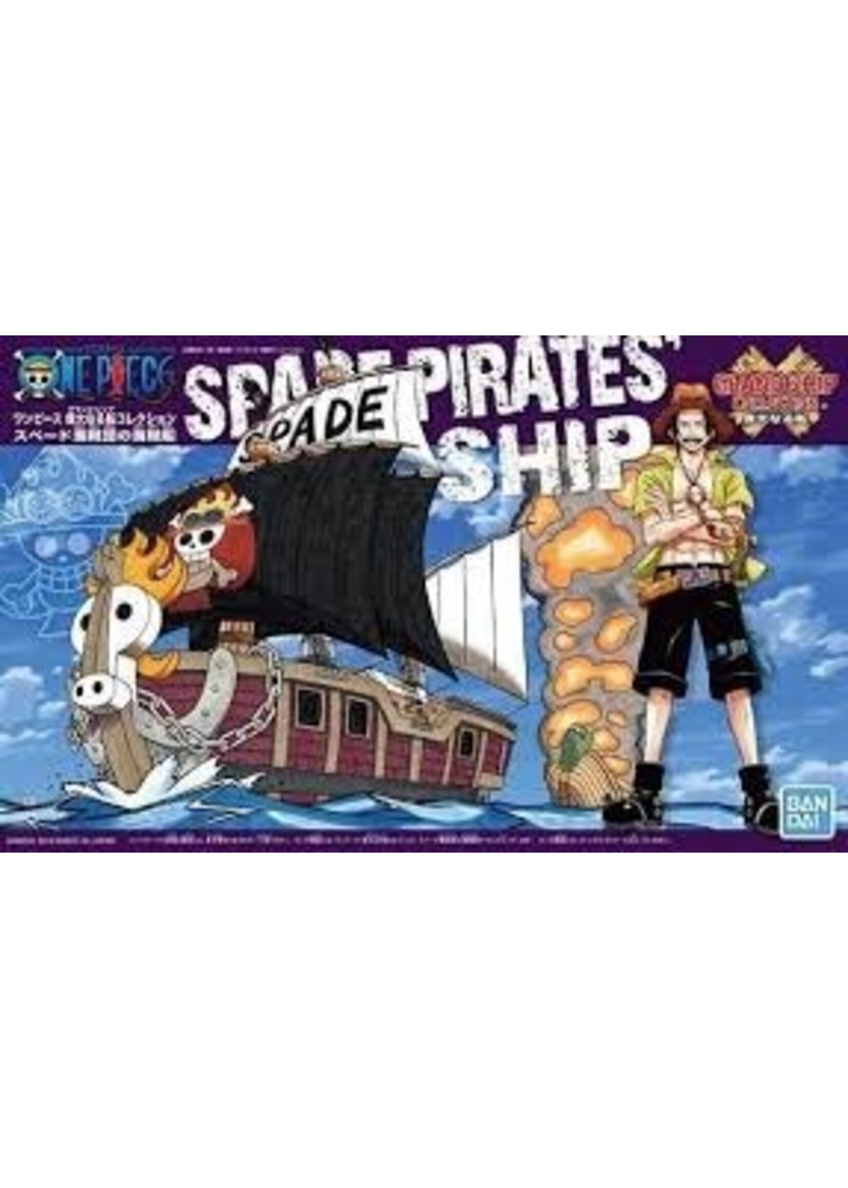Bandai Namco One Piece: Grand Ship Collection Spade Pirates' Ship