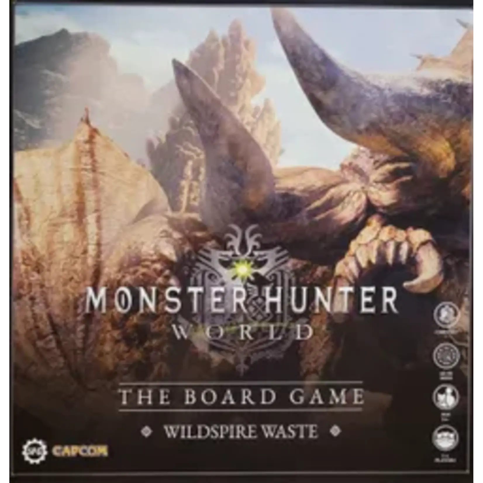 capcom Monster Hunter World The Board Game - Wildspire Waste Core Game - EN