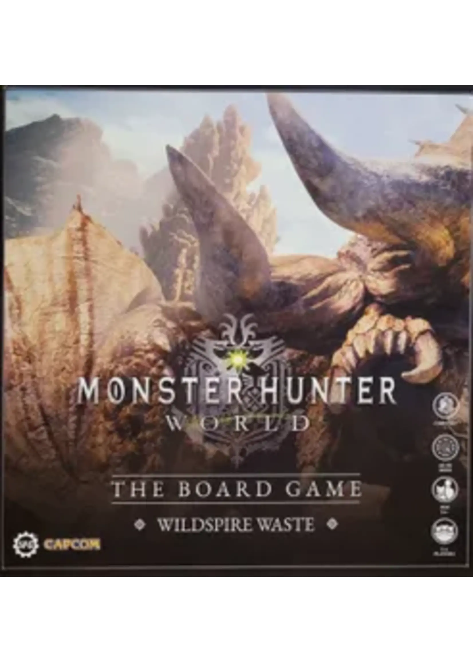 capcom Monster Hunter World The Board Game - Wildspire Waste Core Game - EN