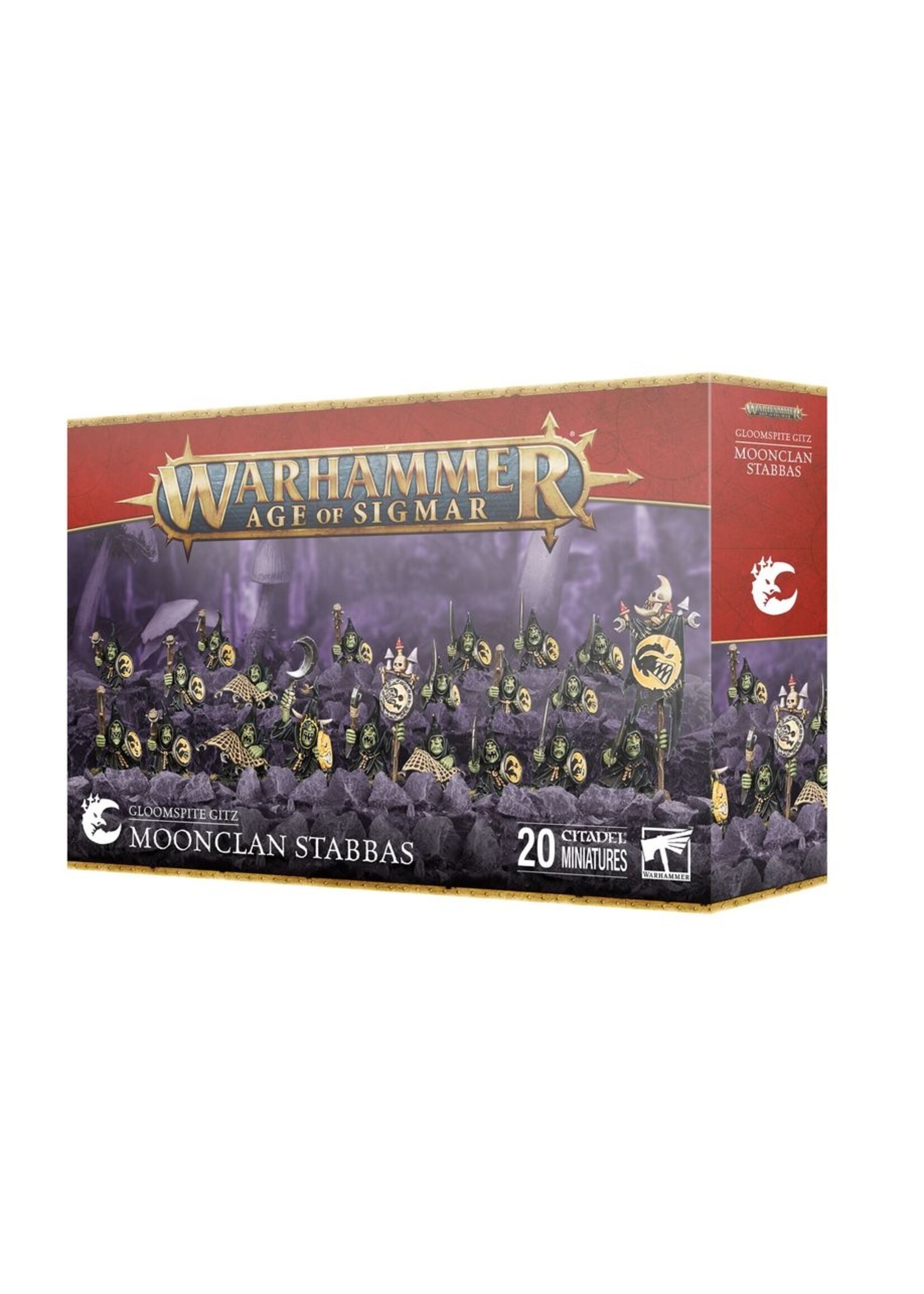 Warhammer: age of sigmar Gloomspite Gitz: Moonclan Stabbas