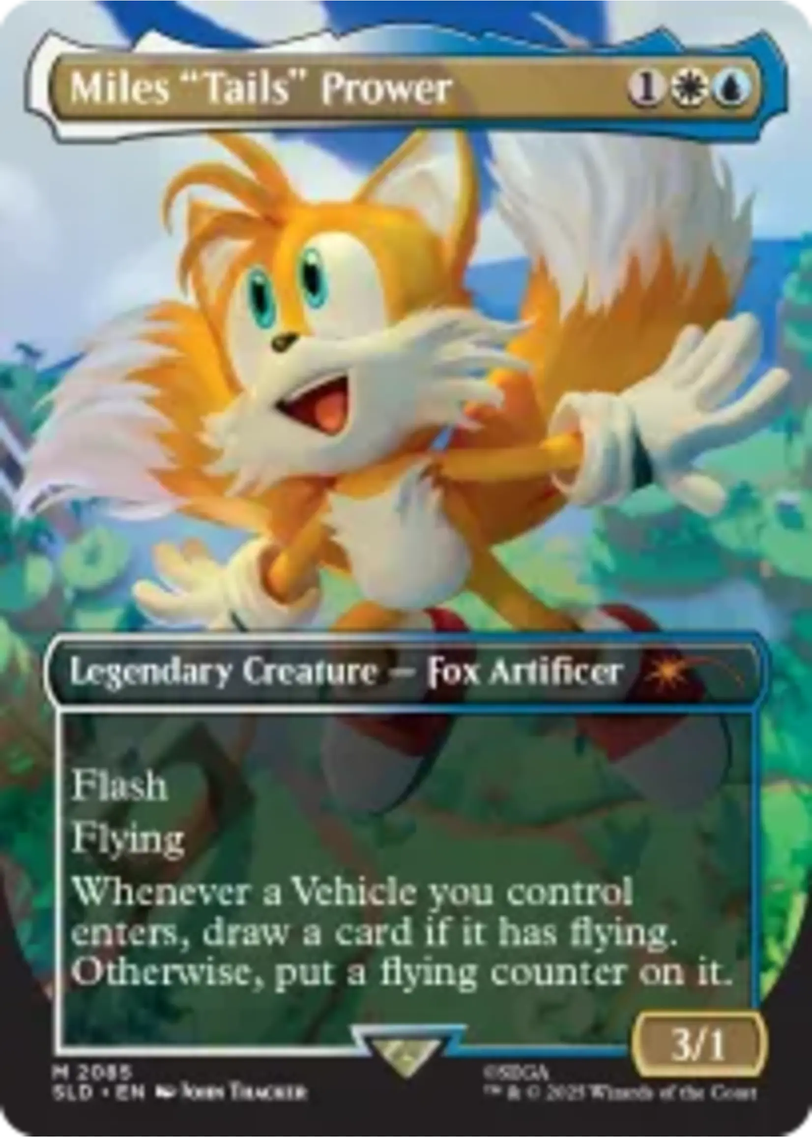 Magic the gathering Secret Lair x Sonic: Friends & Foes - Magic The Gathering