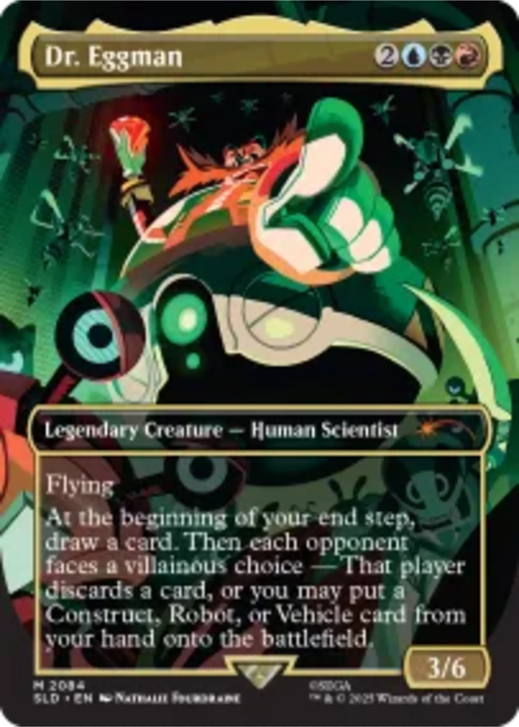 Magic the gathering Secret Lair x Sonic: Friends & Foes - Magic The Gathering