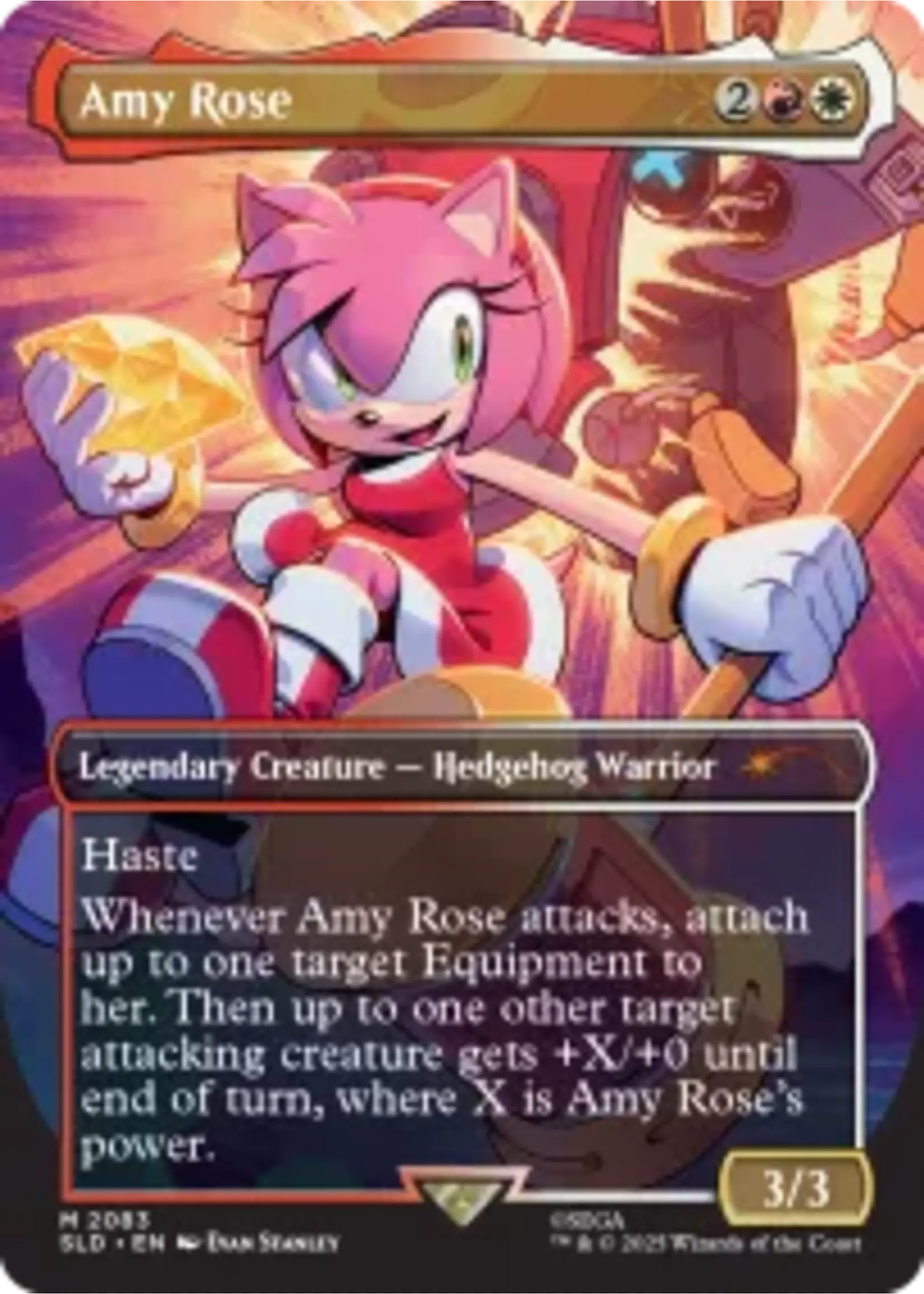 Magic the gathering Secret Lair x Sonic: Friends & Foes - Magic The Gathering