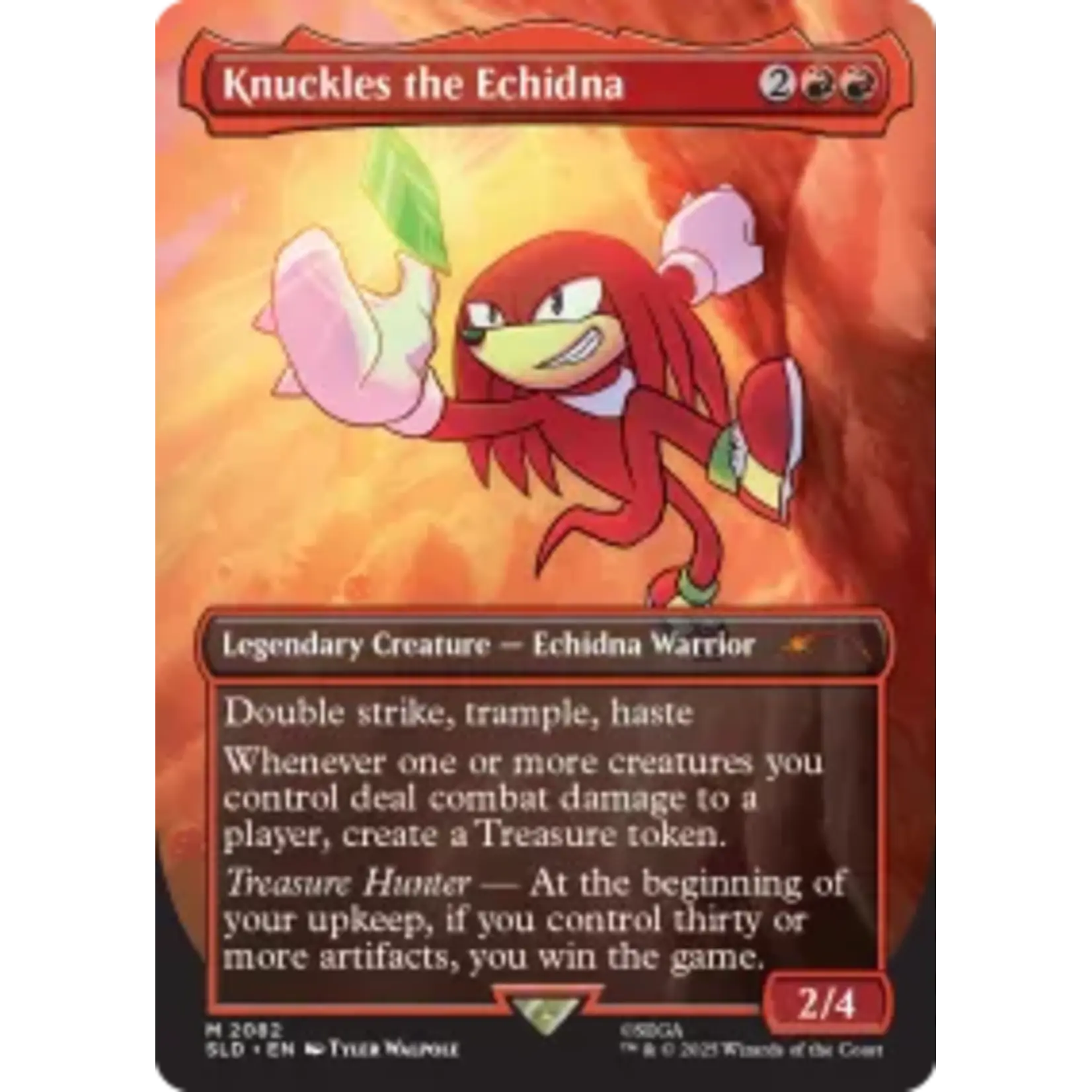 Magic the gathering Secret Lair x Sonic: Friends & Foes - Magic The Gathering