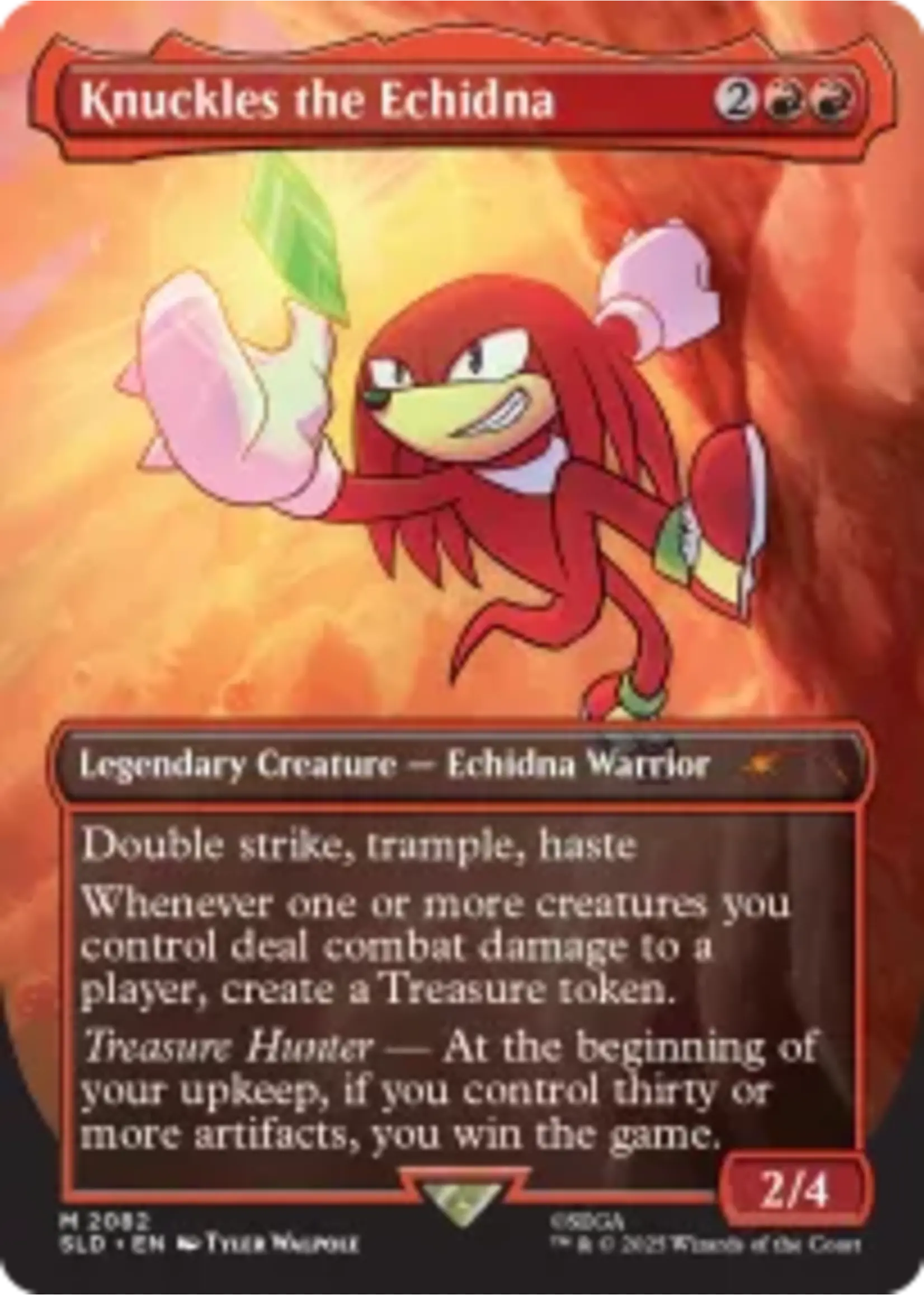Magic the gathering Secret Lair x Sonic: Friends & Foes - Magic The Gathering