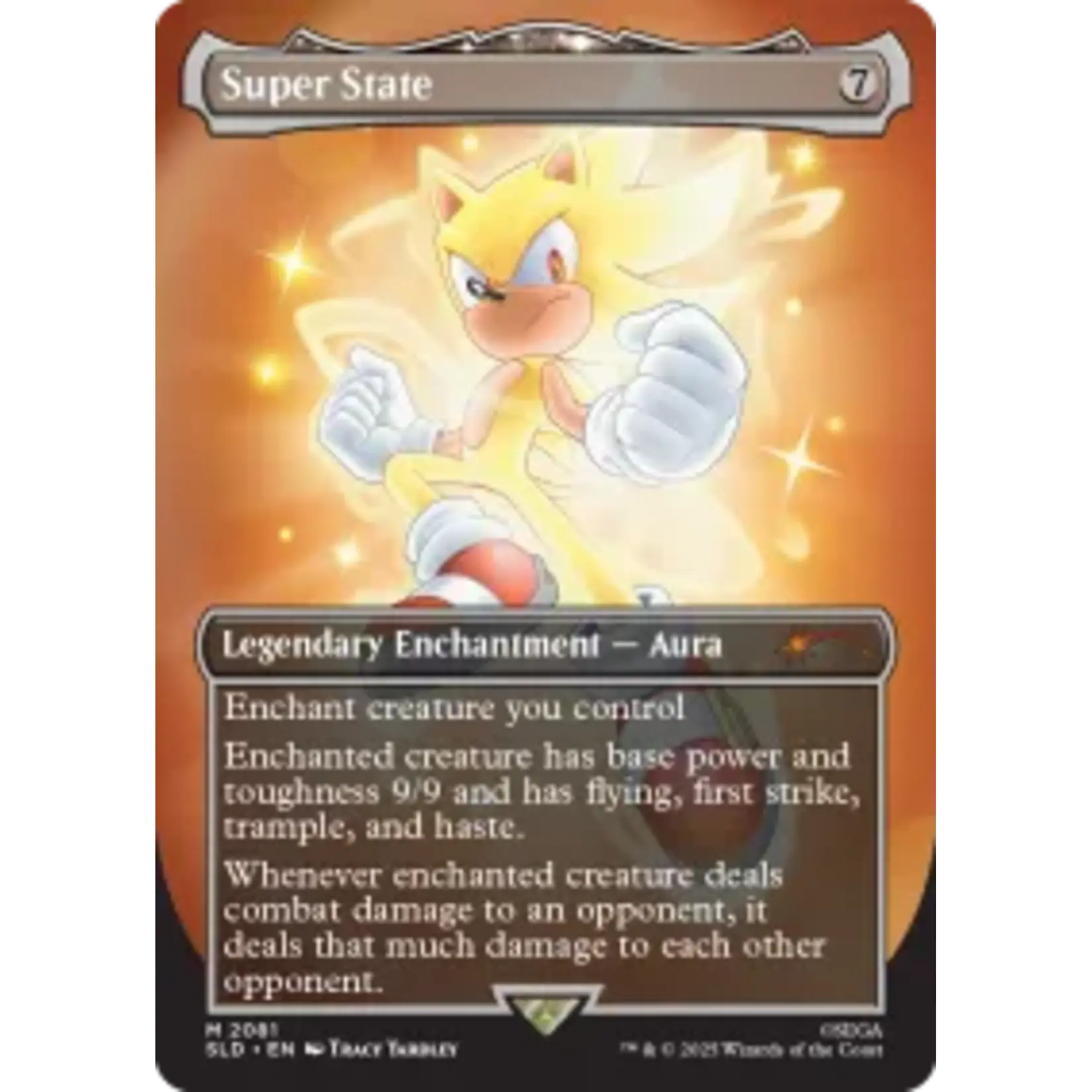 Magic the gathering Secret Lair x Sonic: Friends & Foes - Magic The Gathering
