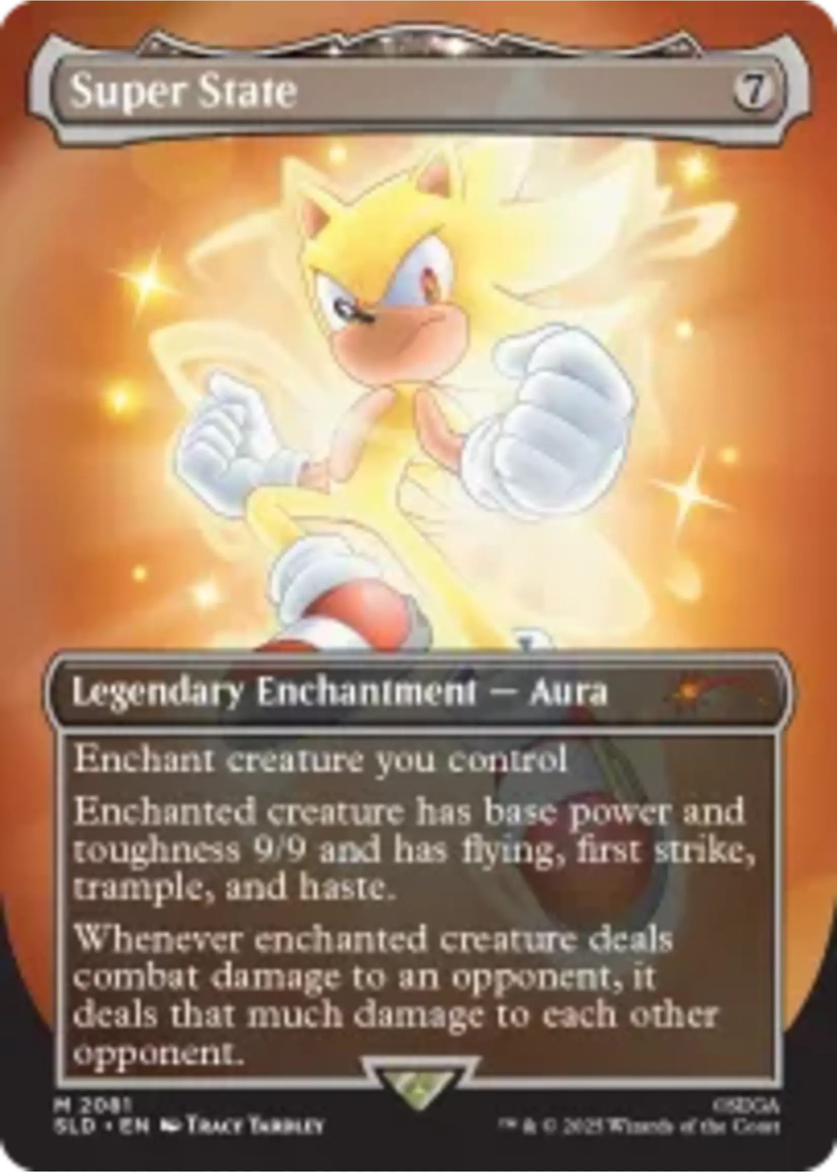 Magic the gathering Secret Lair x Sonic: Friends & Foes - Magic The Gathering