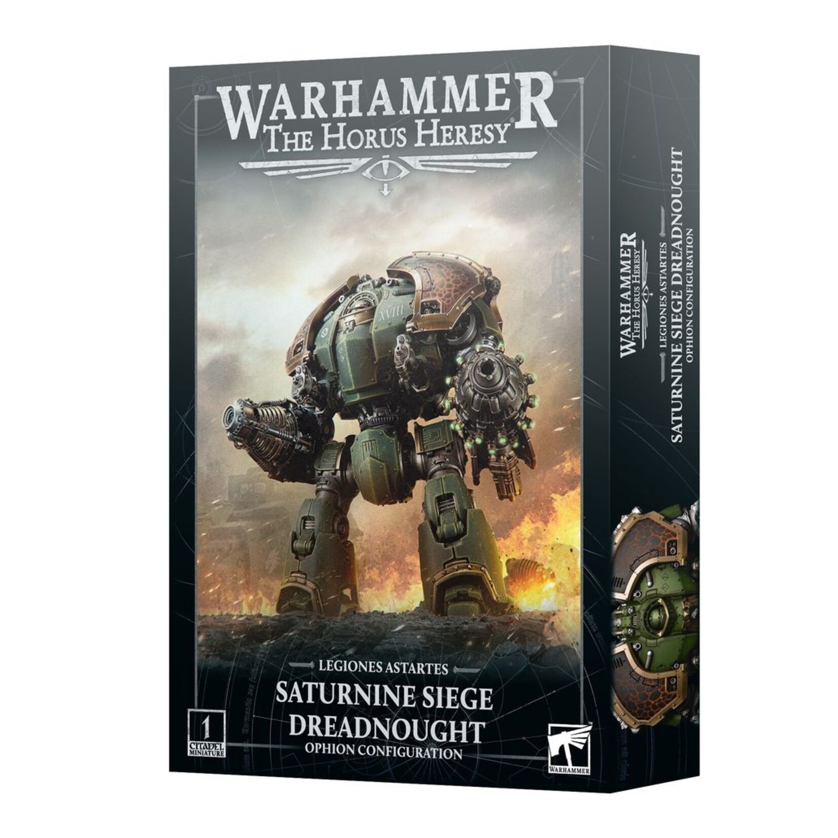 Warhammer: Horus Heresy Legiones Astartes: Saturnine Siege Dreadnought Ophion Configuration