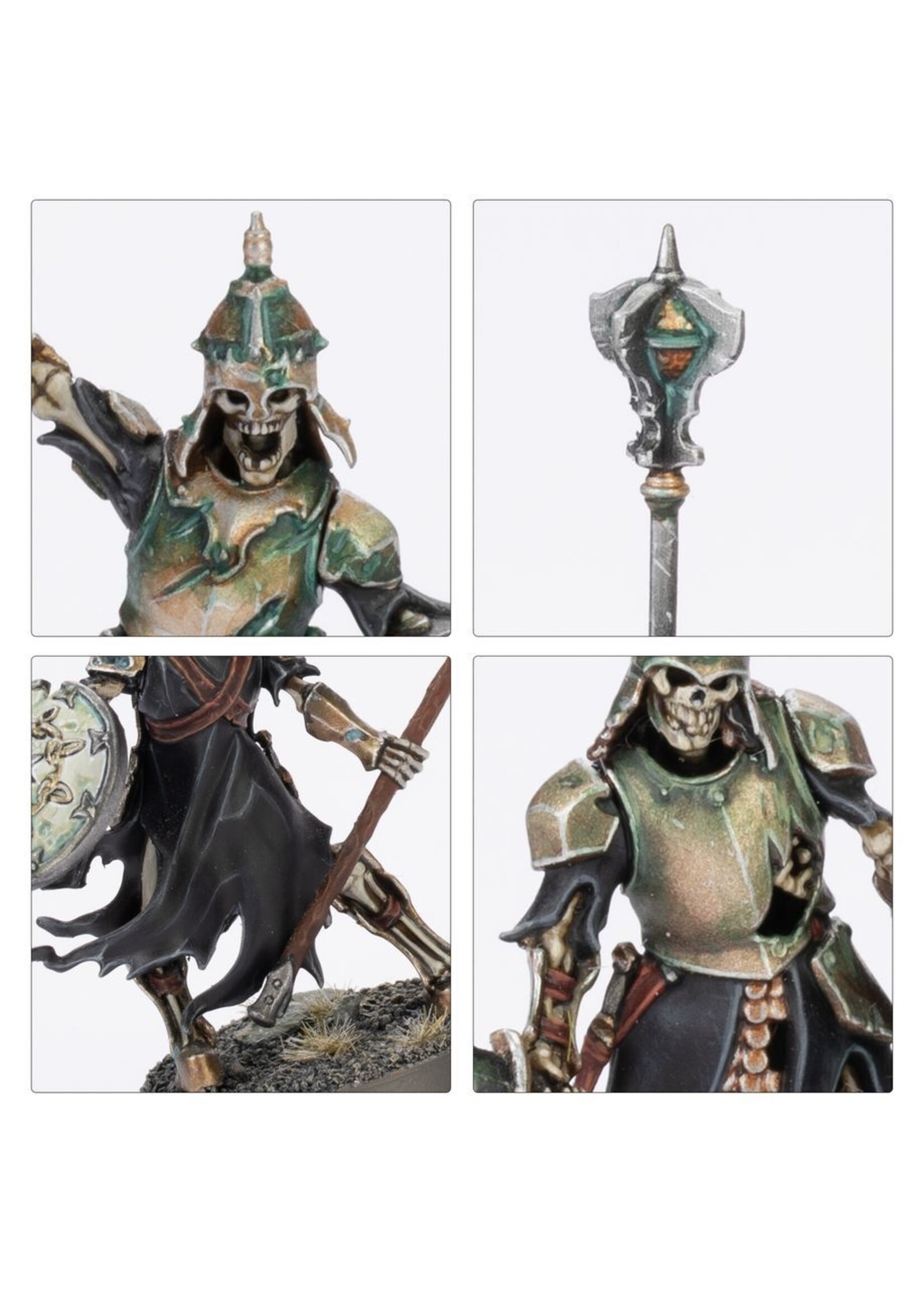 Warhammer: age of sigmar Spearhead: Soulblight Gravelords: Deathrattle Tomb Host