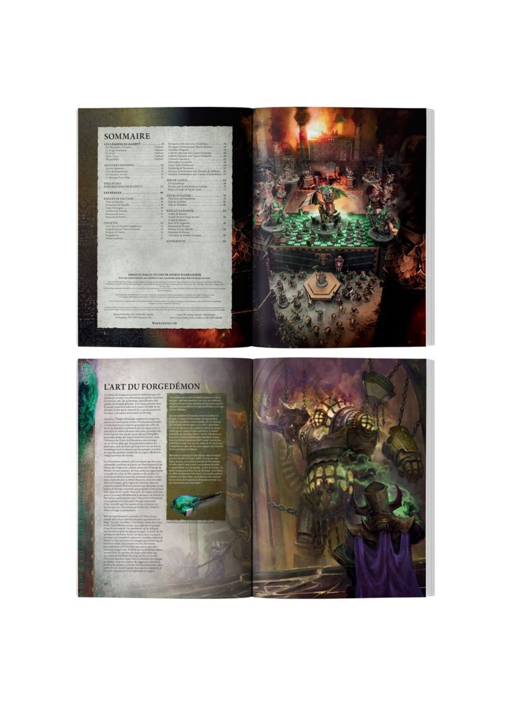 Warhammer: age of sigmar Helsmiths Of Hashut Army Set (Eng)