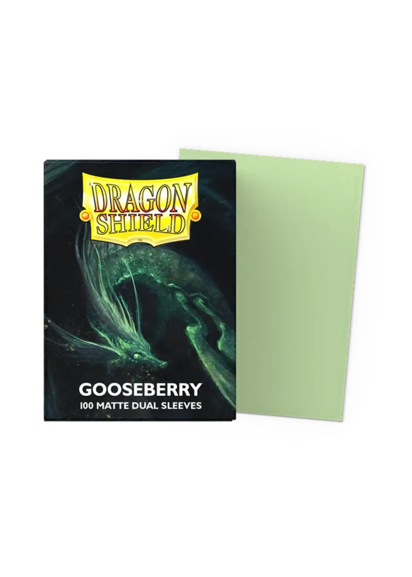 DRAGON SHIELD Dragon Shield - 100 Matte Dual Sleeves : Gooseberry