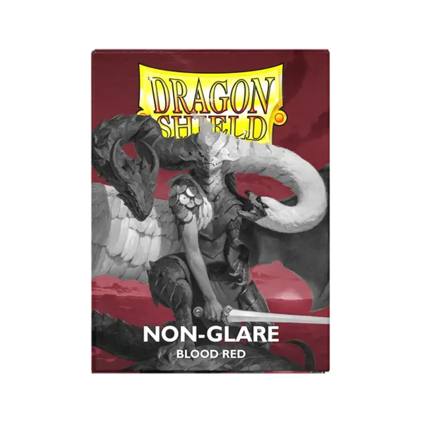 DRAGON SHIELD Dragon Shield Matte Non-Glare Sleeves - Blood Red (100 Sleeves)