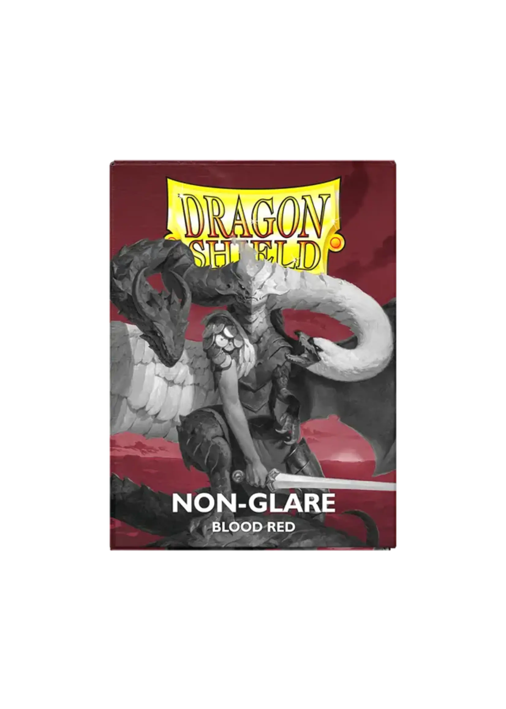 DRAGON SHIELD Dragon Shield Matte Non-Glare Sleeves - Blood Red (100 Sleeves)