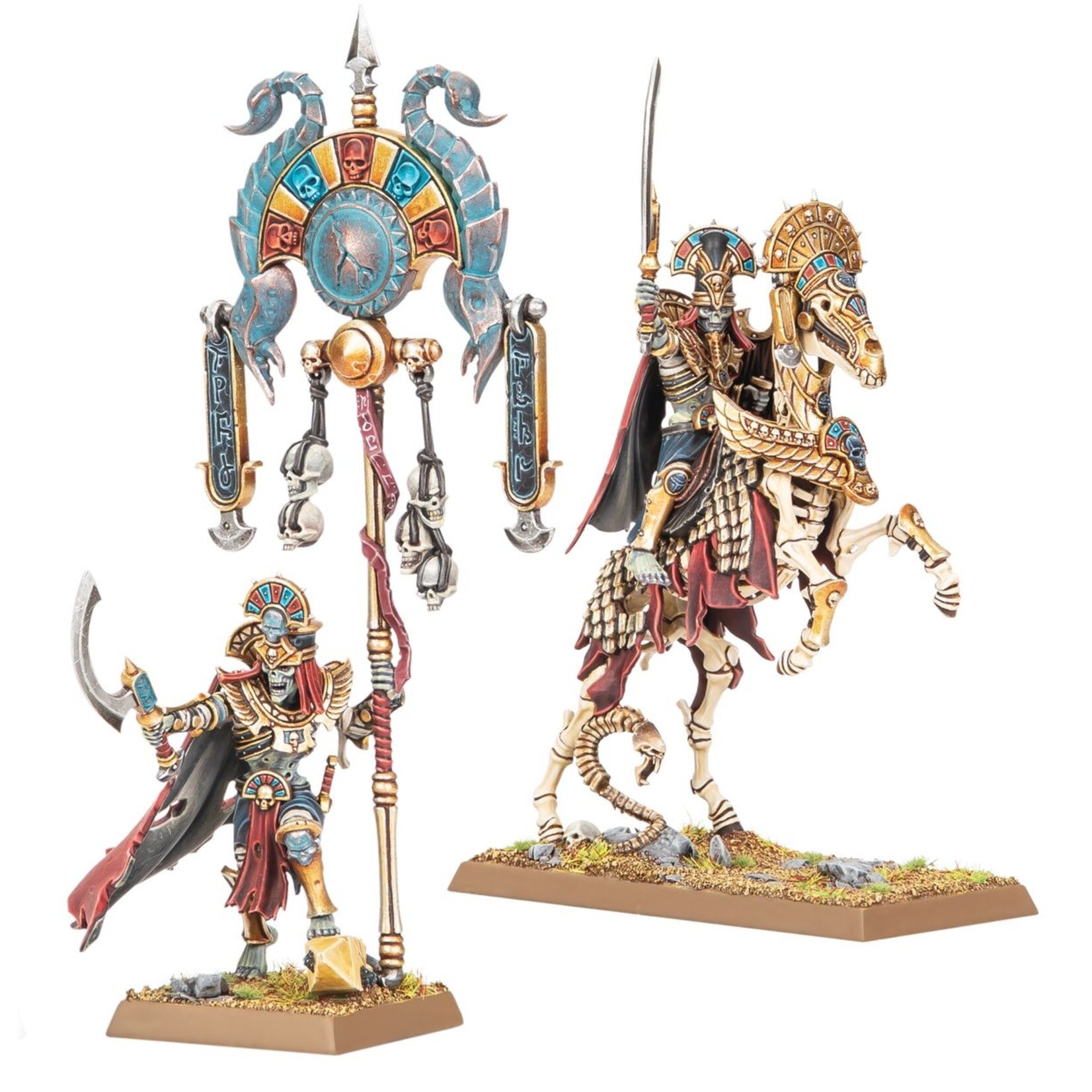 warhammer the old world Tomb Kings Of Khemri: Royal Heralds