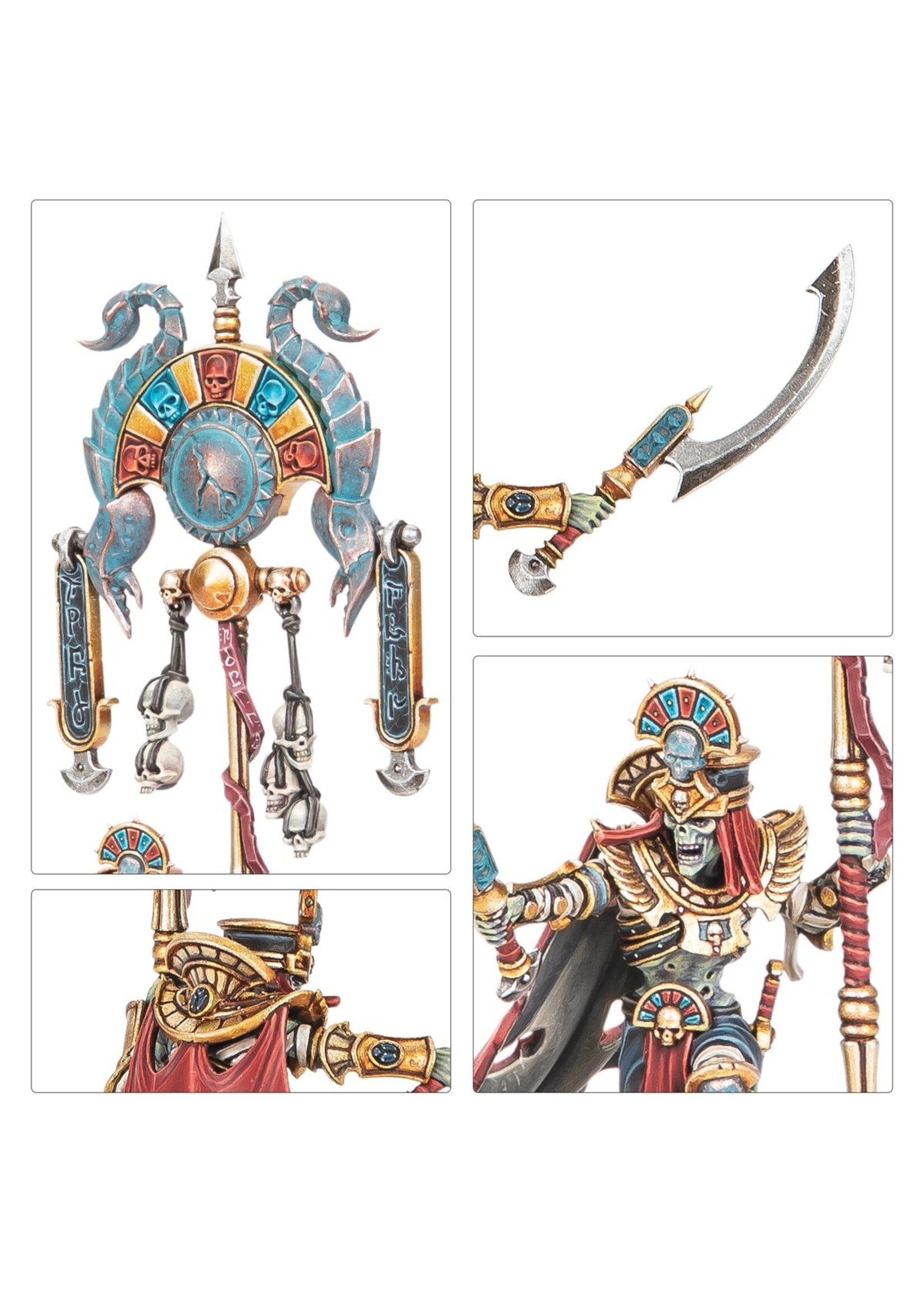 warhammer the old world (Pre-Order 18/10) Tomb Kings Of Khemri: Royal Heralds