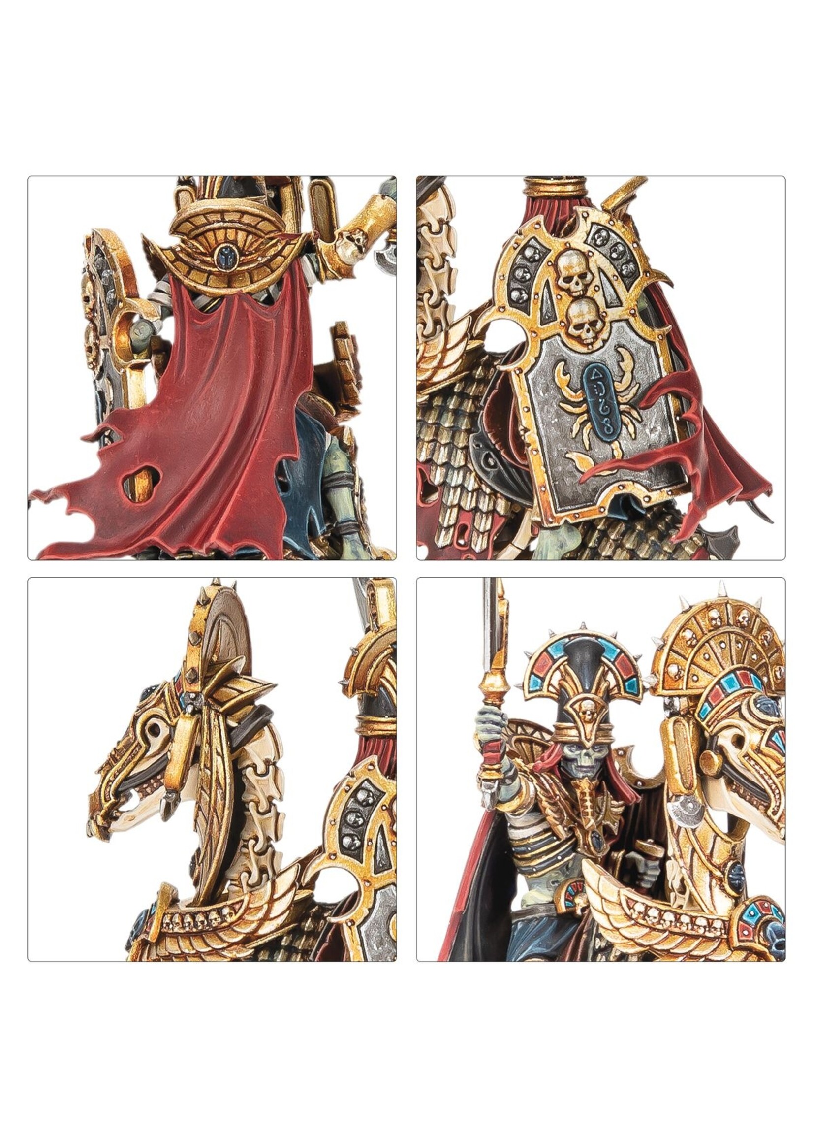 warhammer the old world (Pre-Order 18/10) Tomb Kings Of Khemri: Royal Heralds