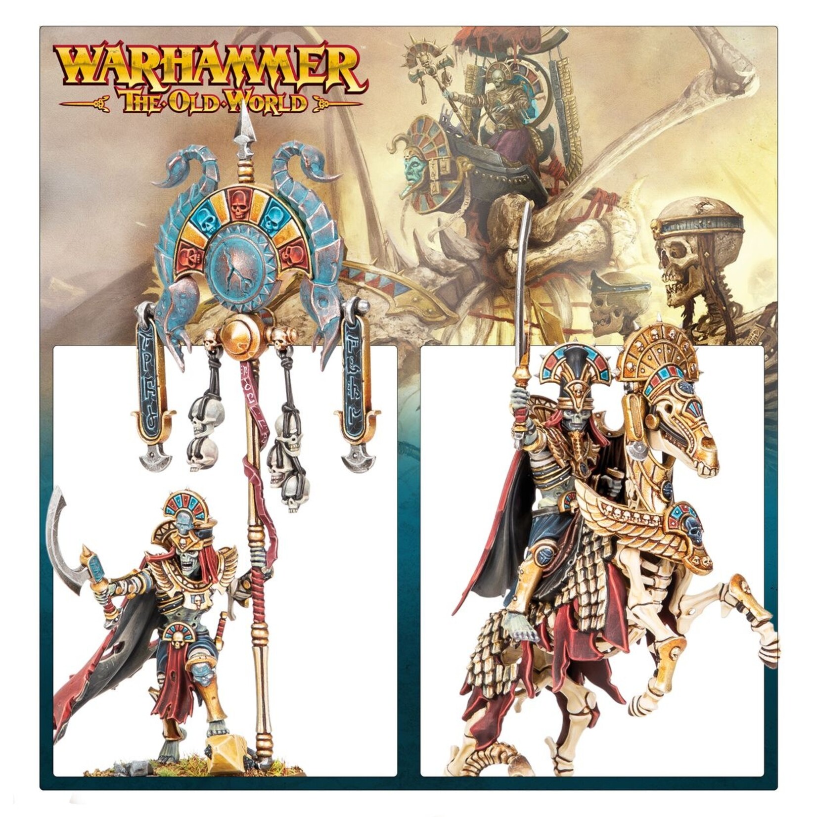 warhammer the old world Tomb Kings Of Khemri: Royal Heralds
