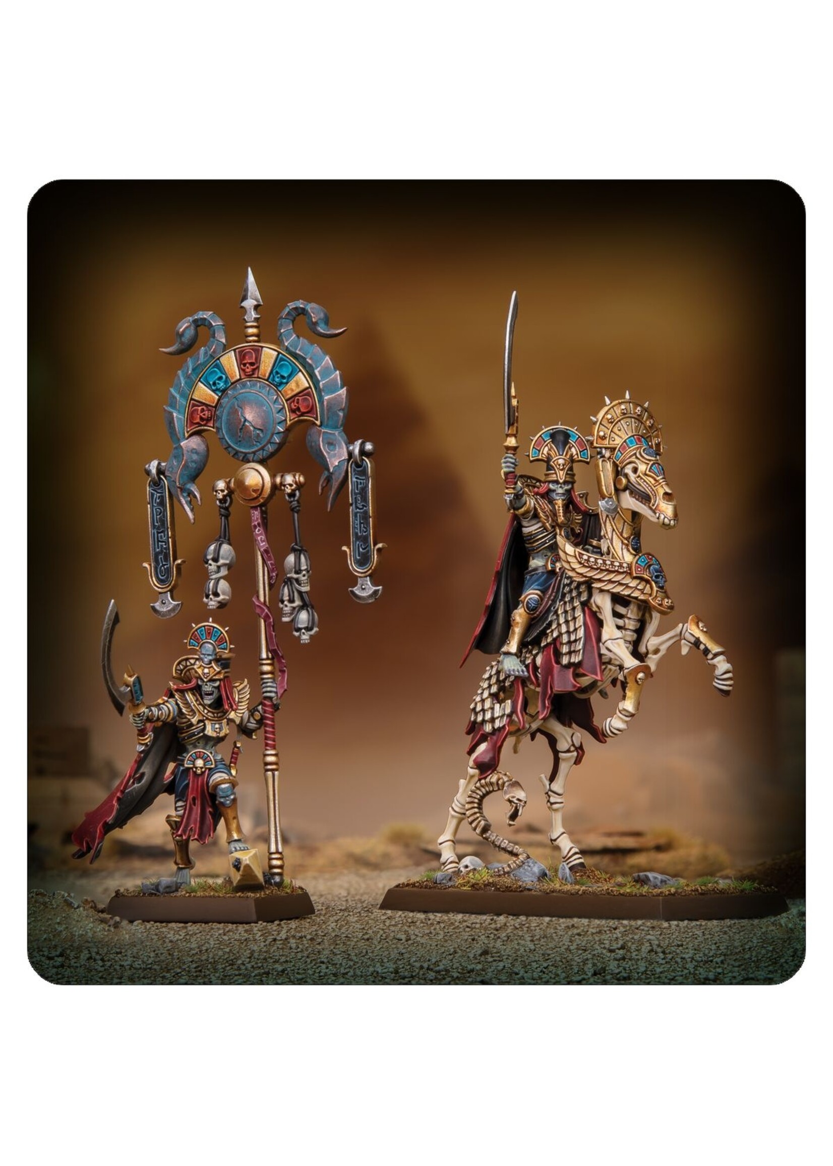 warhammer the old world (Pre-Order 18/10) Tomb Kings Of Khemri: Royal Heralds
