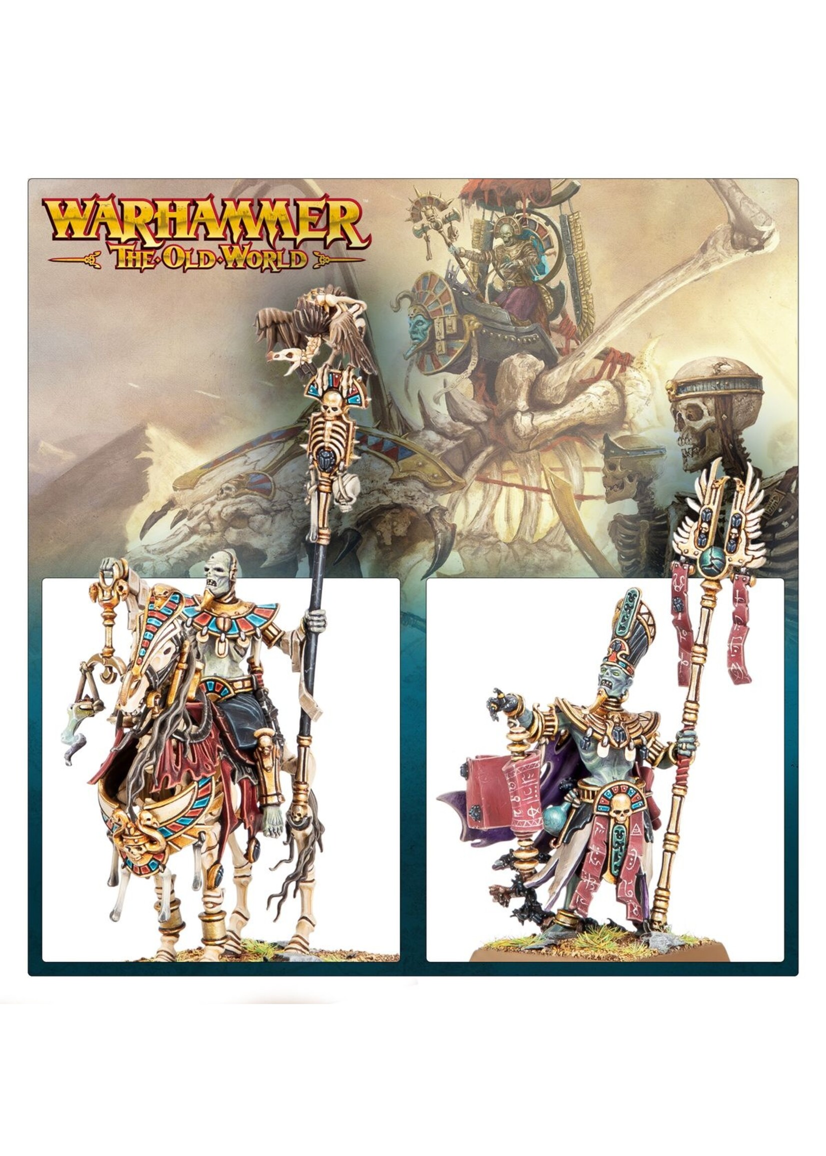 warhammer the old world (Pre-Order 18/10) Tomb Kings Of Khemri: Liche Priests