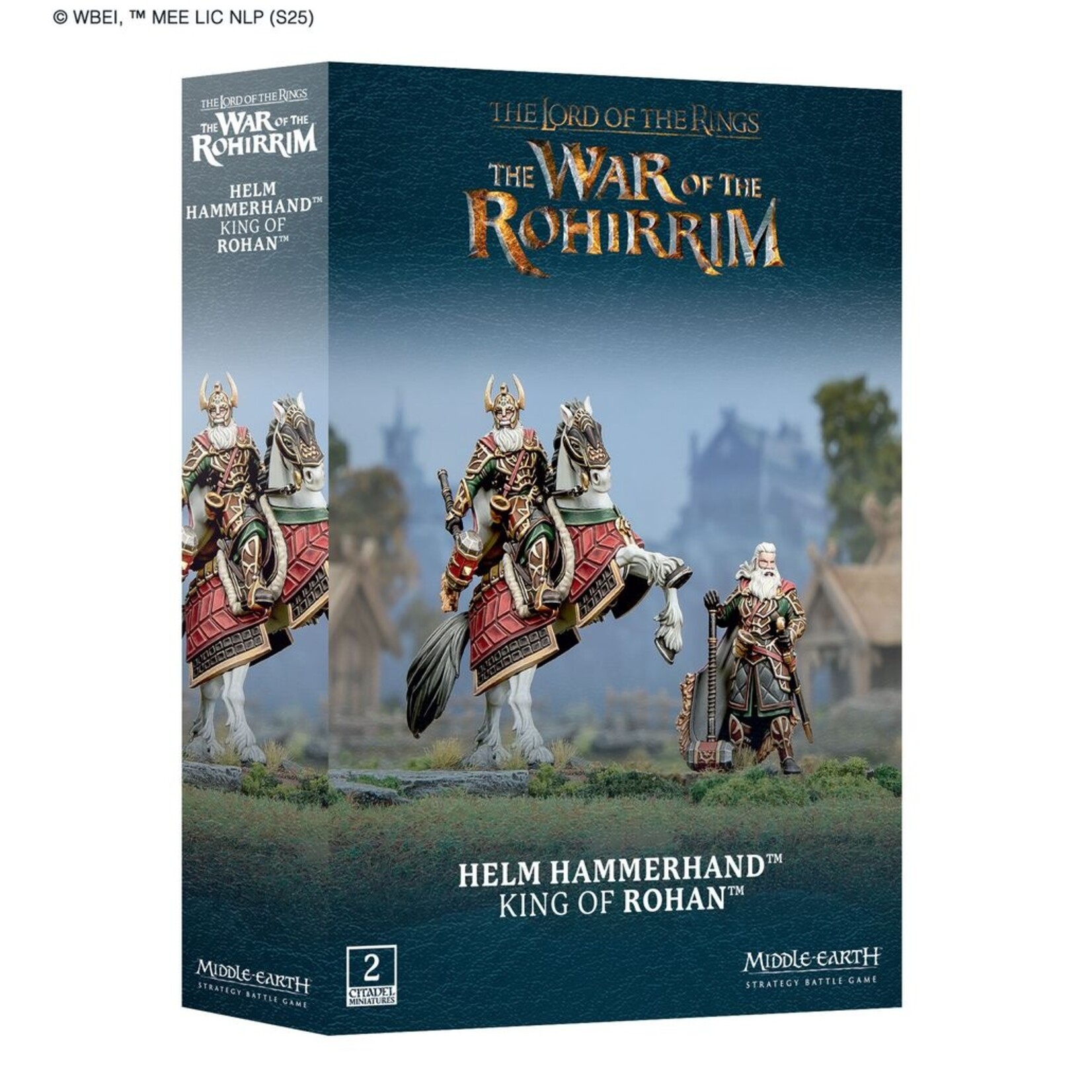 warhammer: middle earth Helm Hammerhand King of Rohan