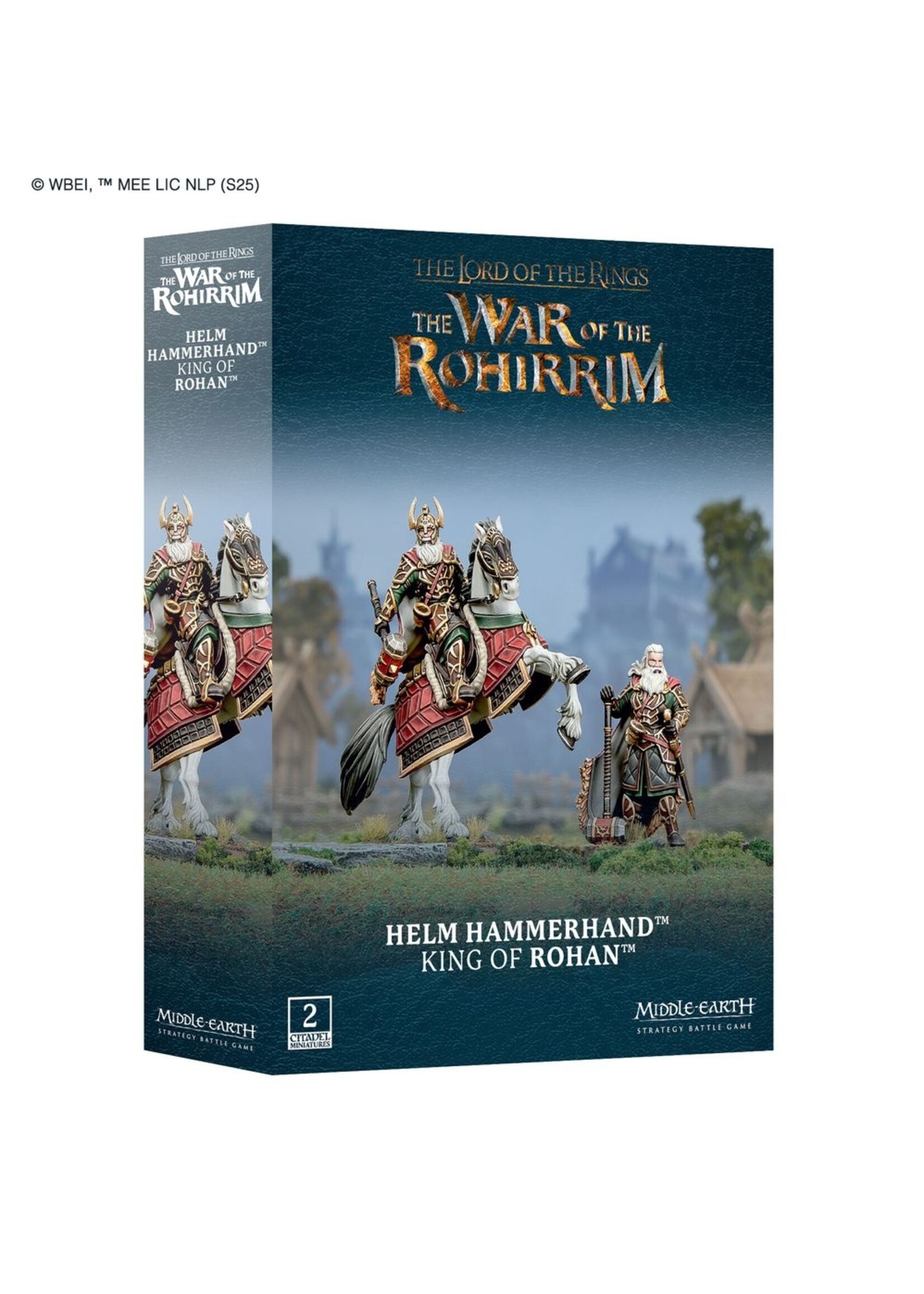 warhammer: middle earth Helm Hammerhand King of Rohan