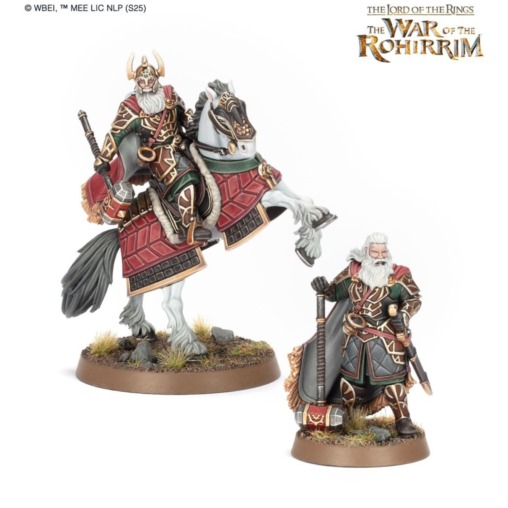 warhammer: middle earth Helm Hammerhand King of Rohan