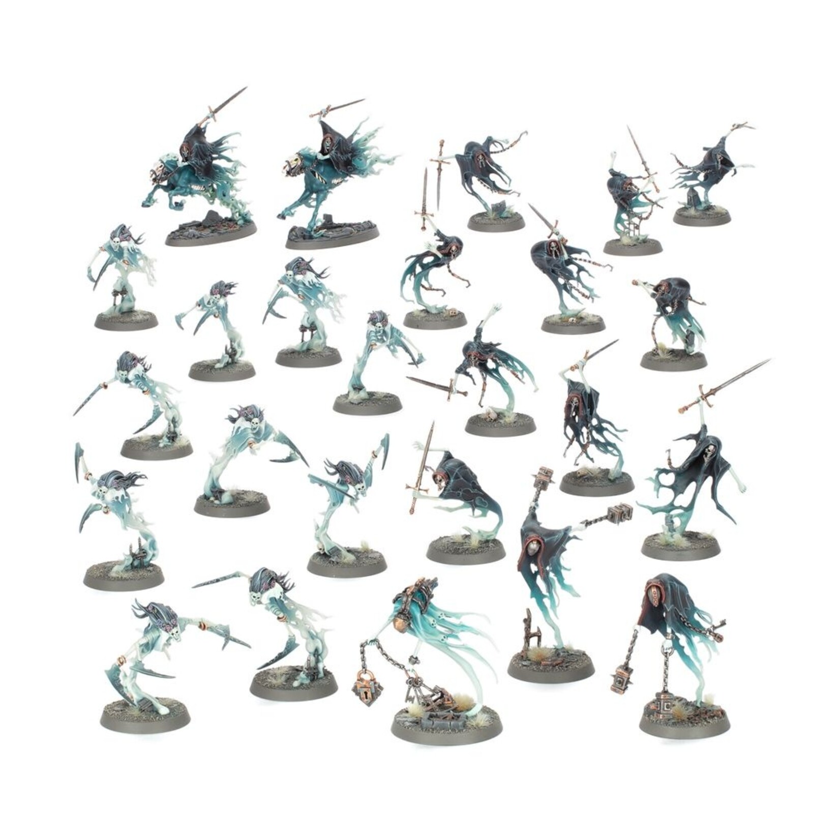 Warhammer: age of sigmar Nighthaunt: Cursed Shacklehorde
