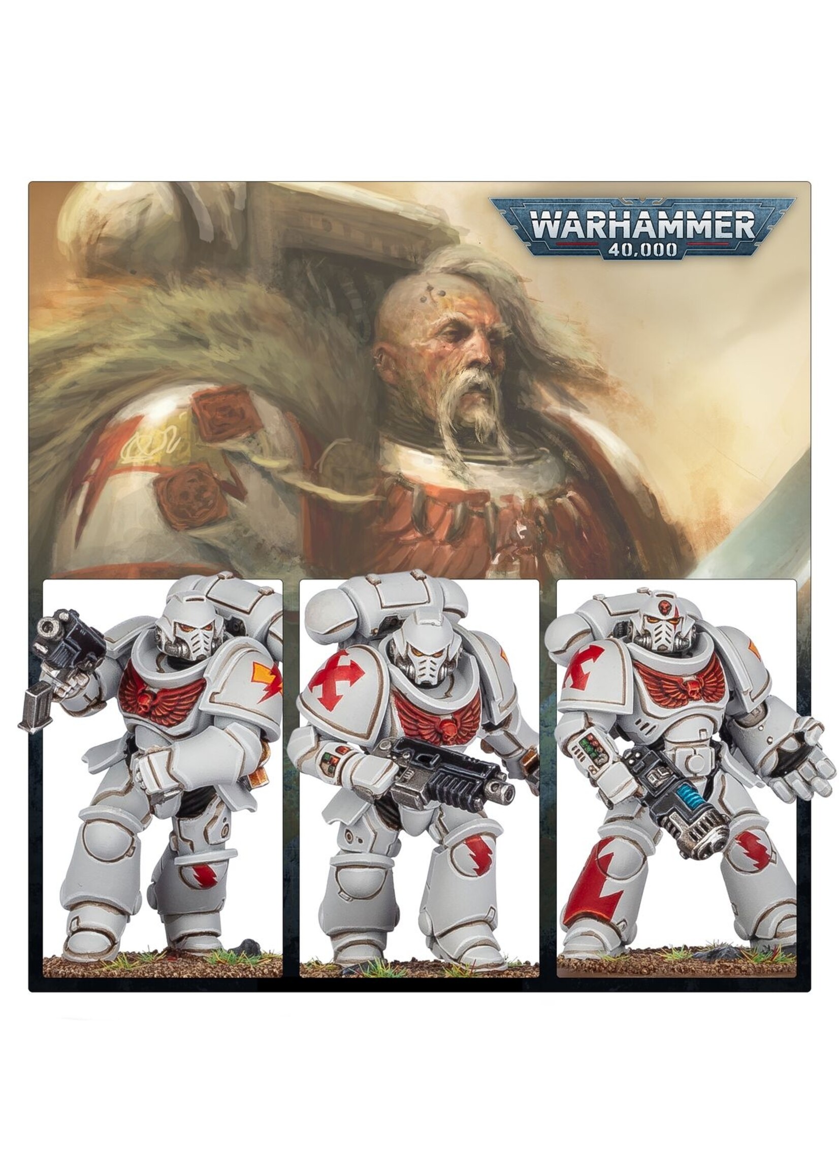 Warhammer: 40.000 (Pre-Order 25/10) Combat Patrol: White Scars