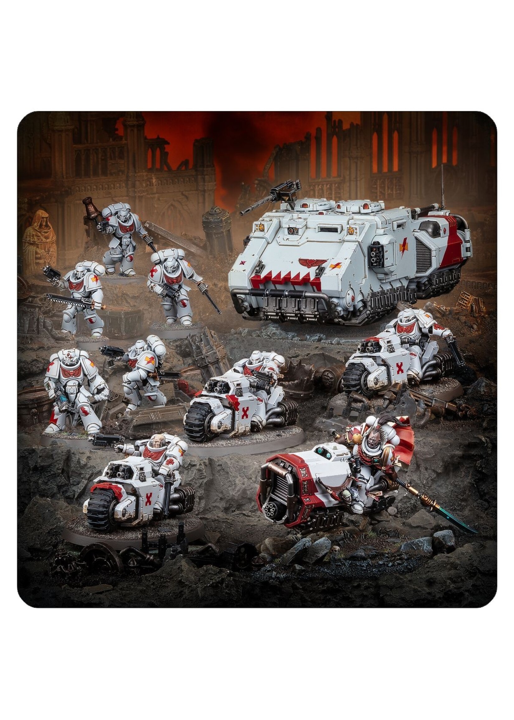 Warhammer: 40.000 (Pre-Order 25/10) Combat Patrol: White Scars