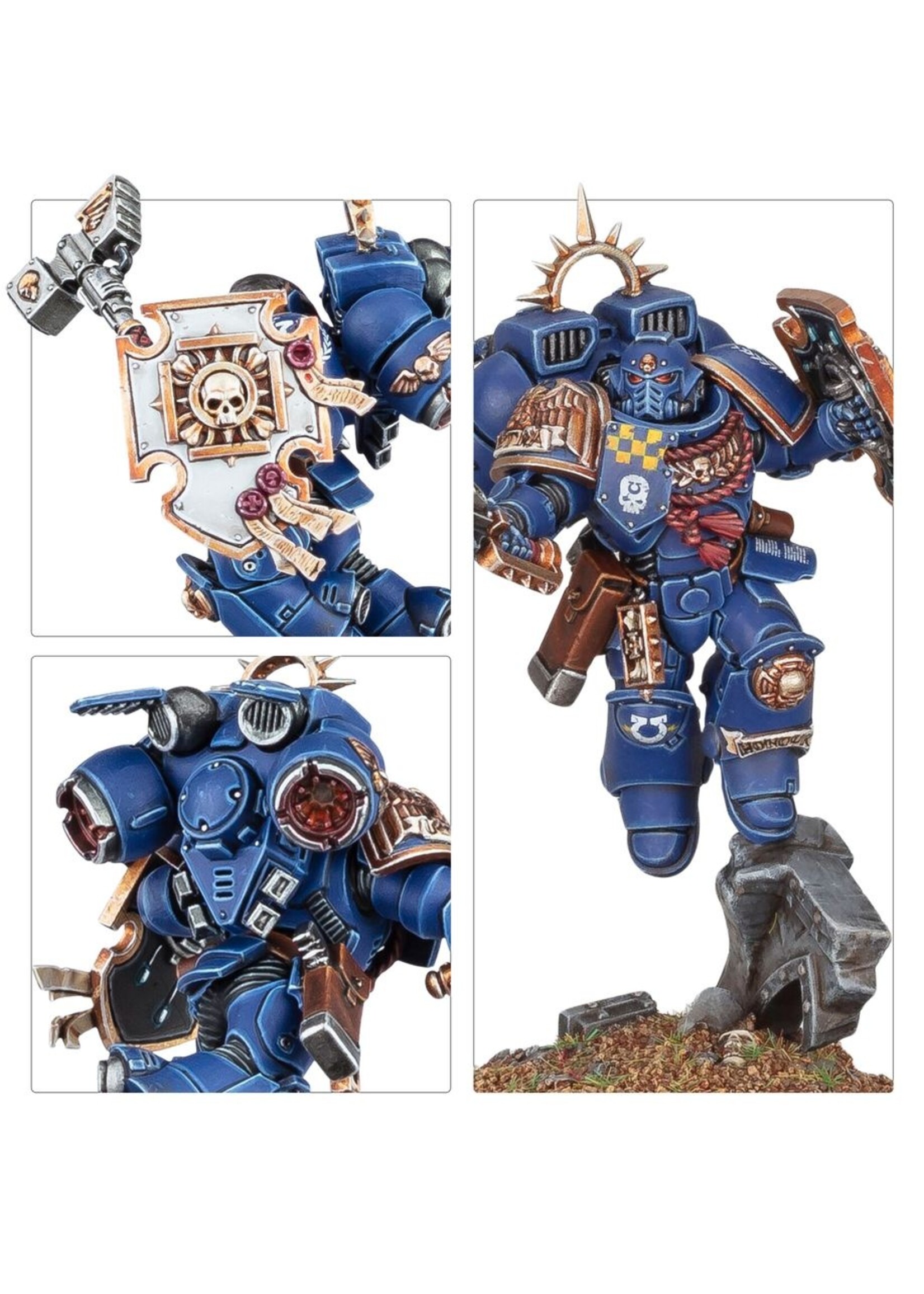 Warhammer: 40.000 Space Marines: Captain With Jump Pack & Relic Shield