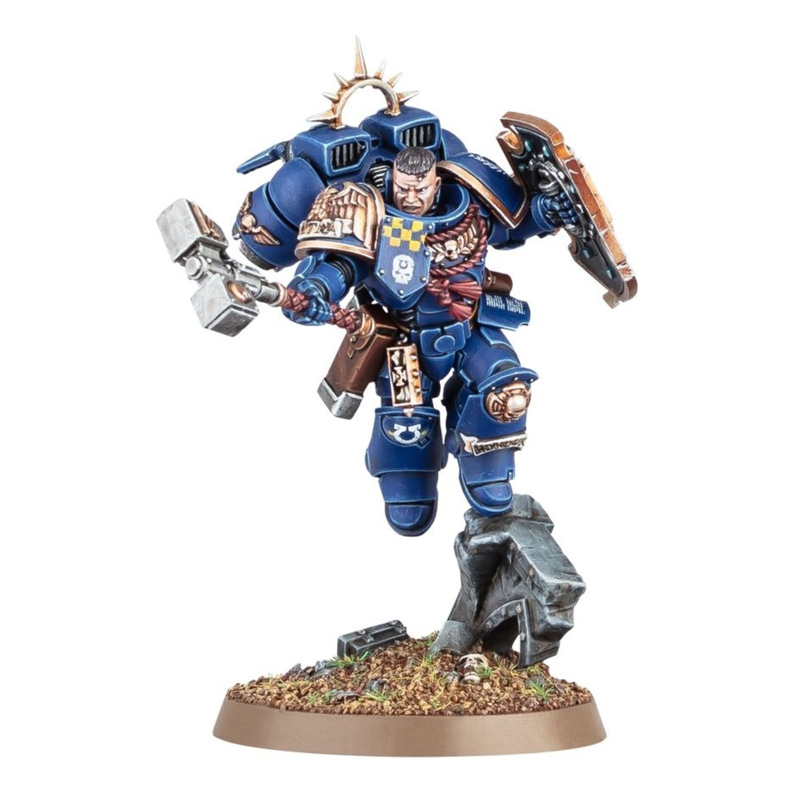 Warhammer: 40.000 Space Marines: Captain With Jump Pack & Relic Shield