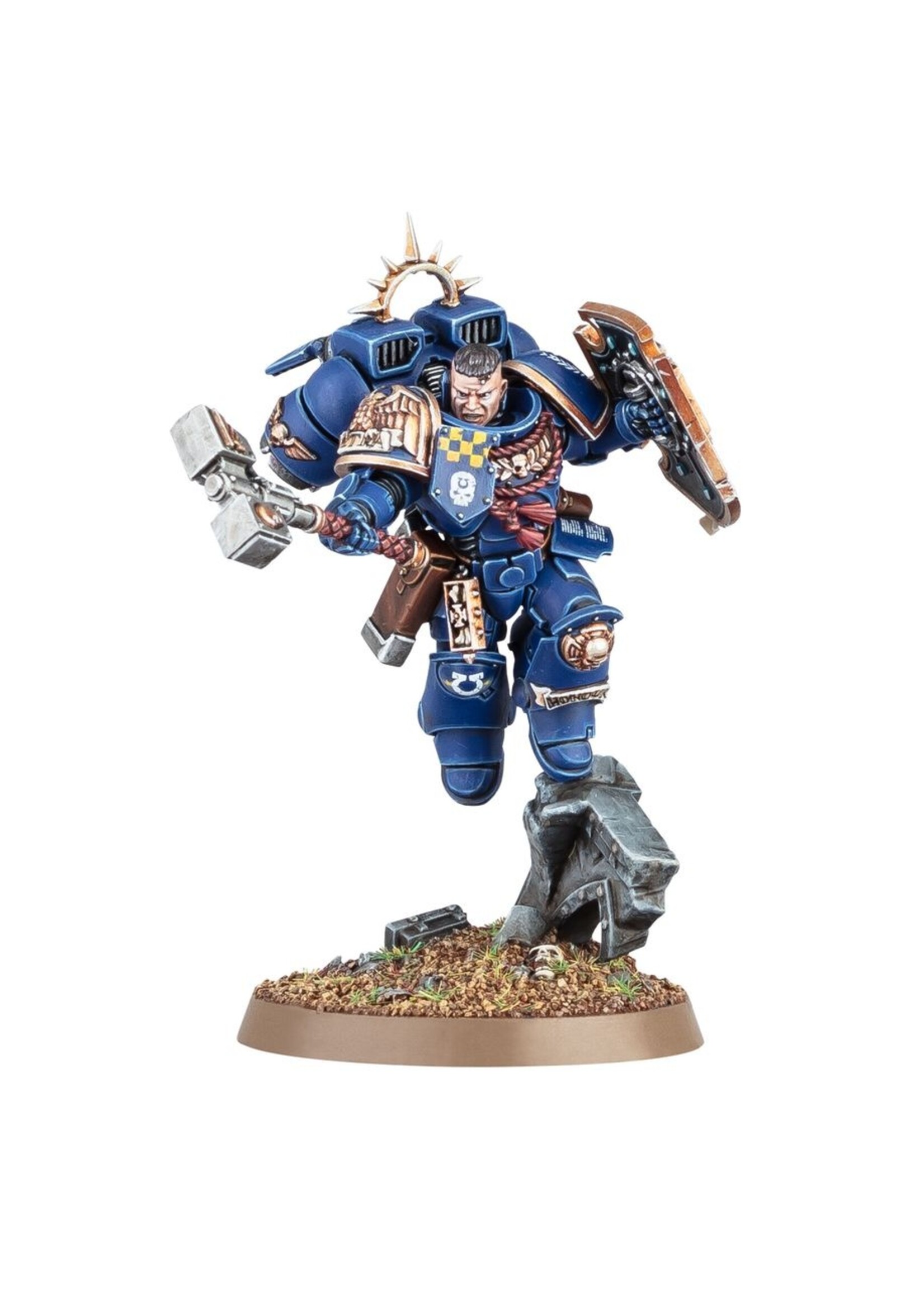 Warhammer: 40.000 Space Marines: Captain With Jump Pack & Relic Shield