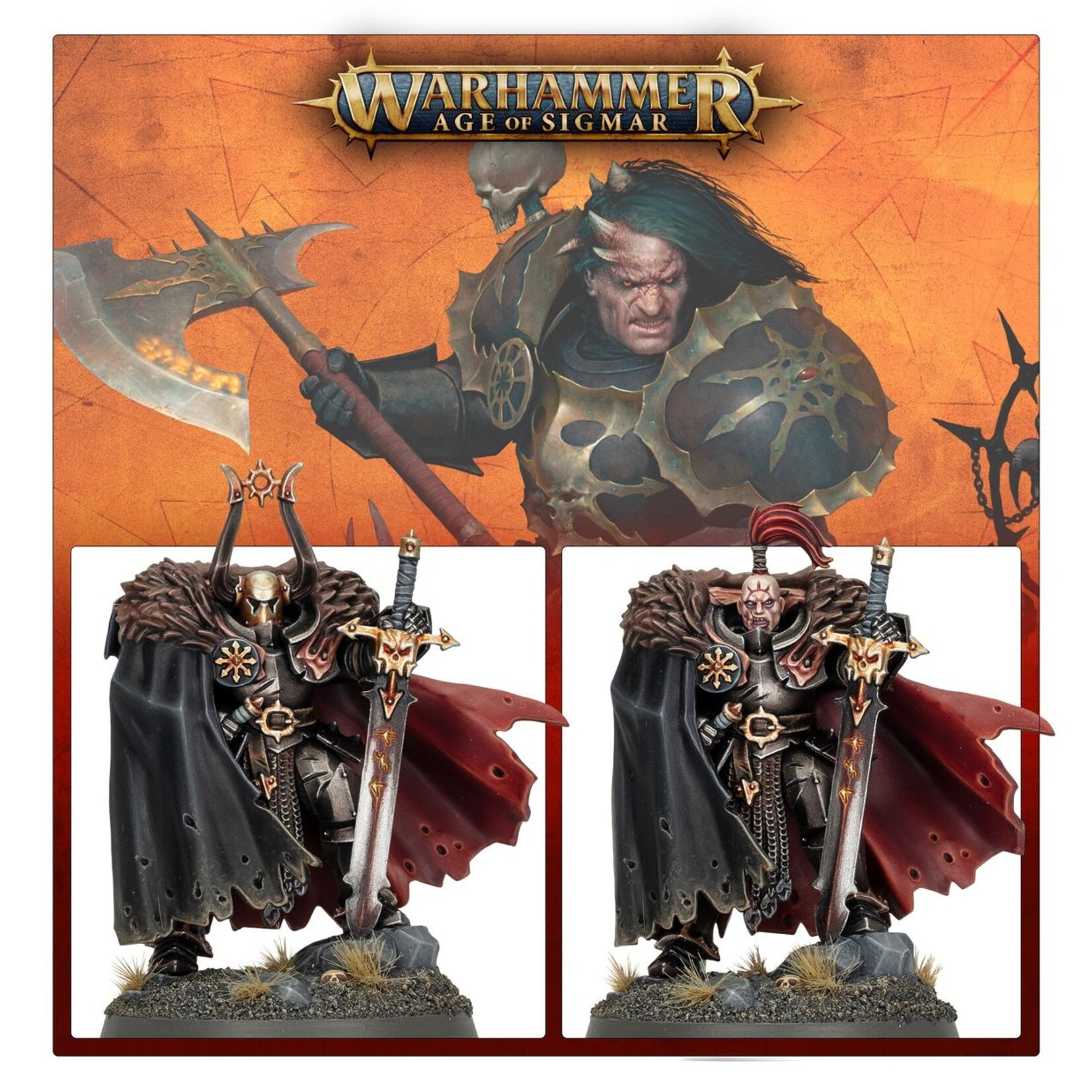Warhammer: age of sigmar Slaves To Darkness: Urkhan The Dark Warden