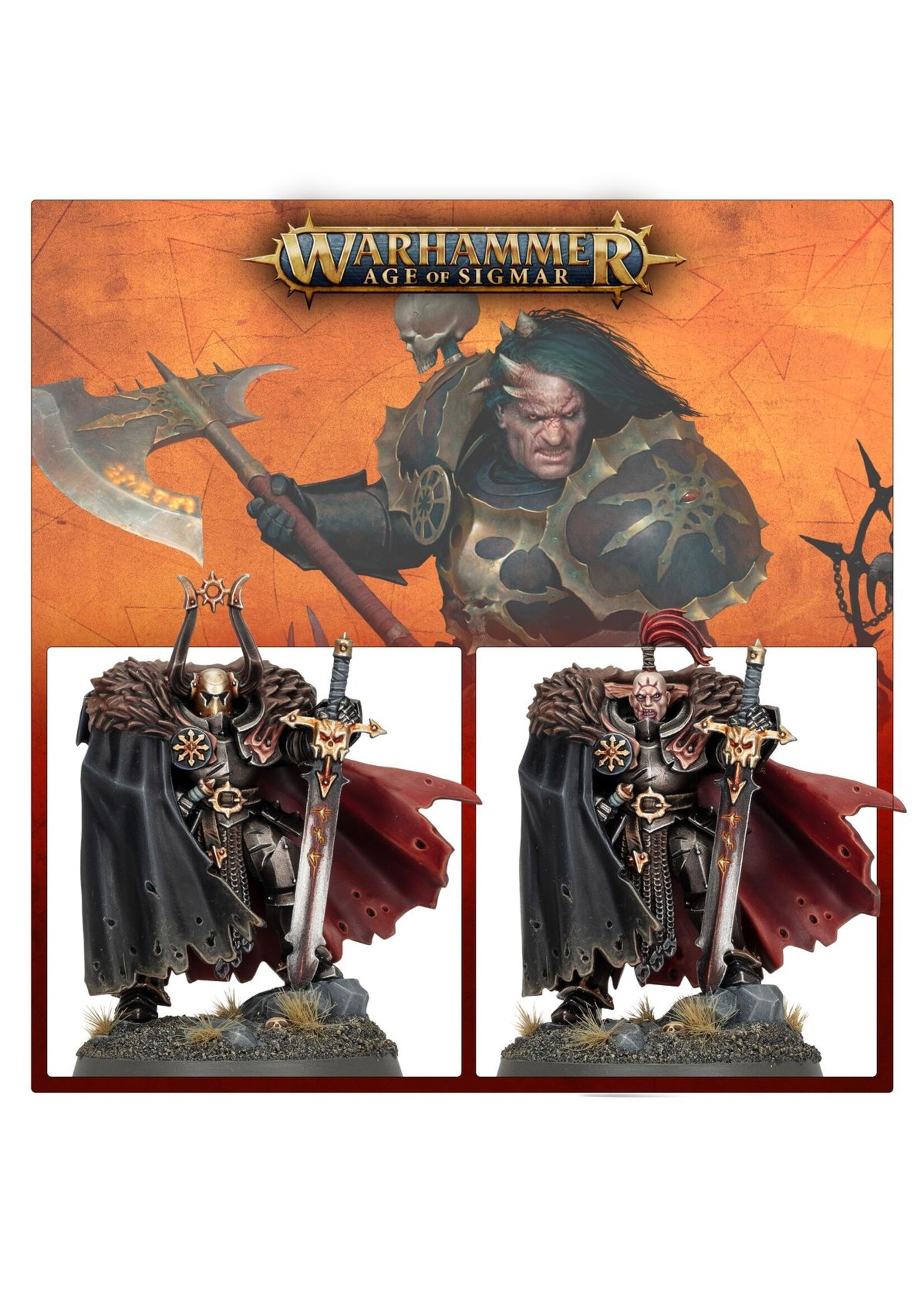 Warhammer: age of sigmar Slaves To Darkness: Urkhan The Dark Warden