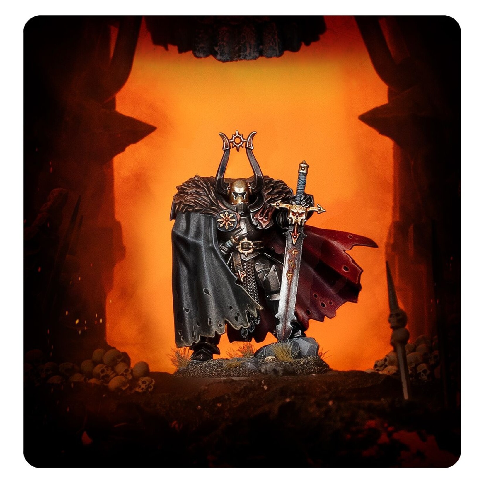 Warhammer: age of sigmar Slaves To Darkness: Urkhan The Dark Warden