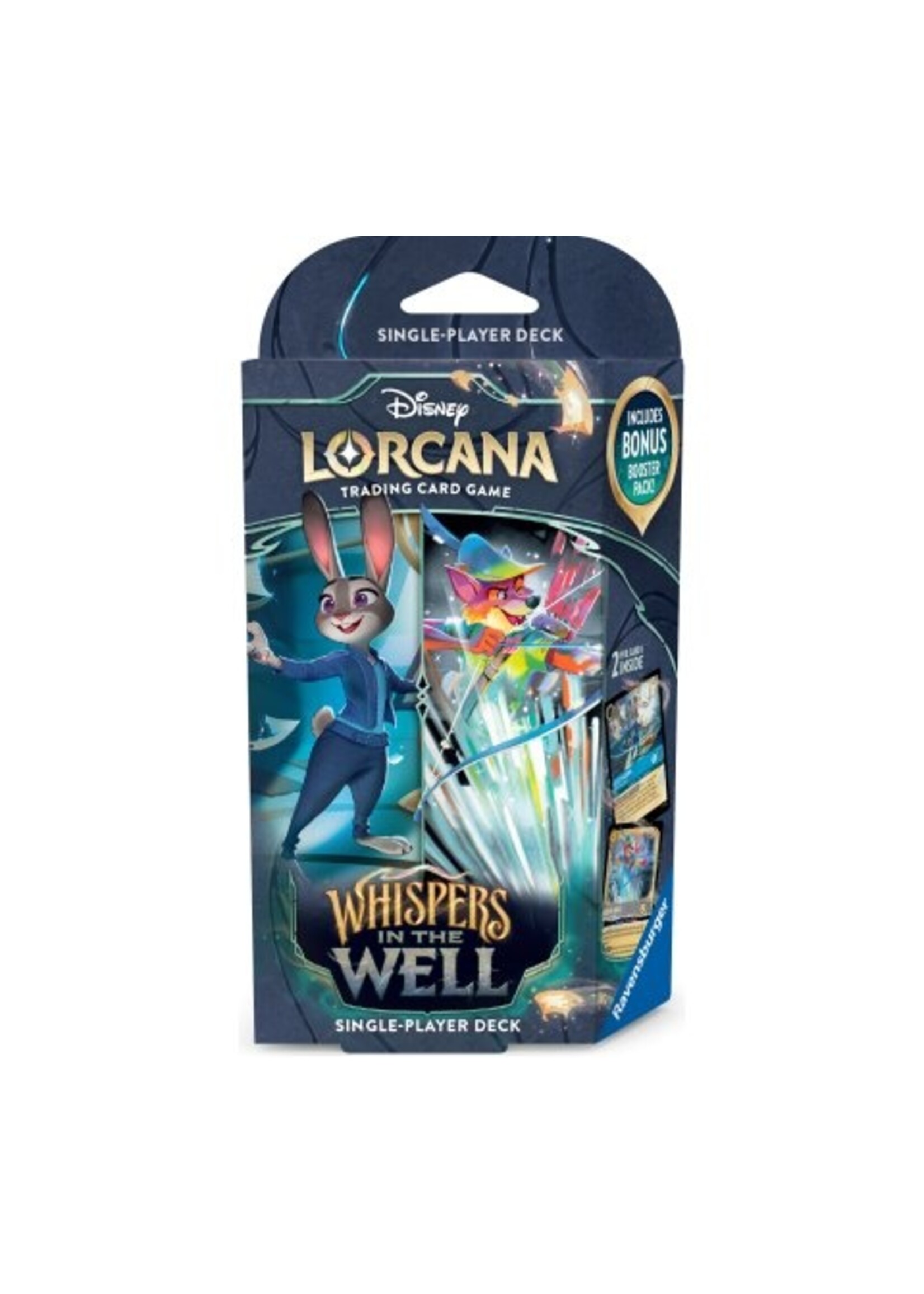 Ravensburger Lorcana: Whispers In The Well - Starterdeck :Judy Hopps & Robin Hood