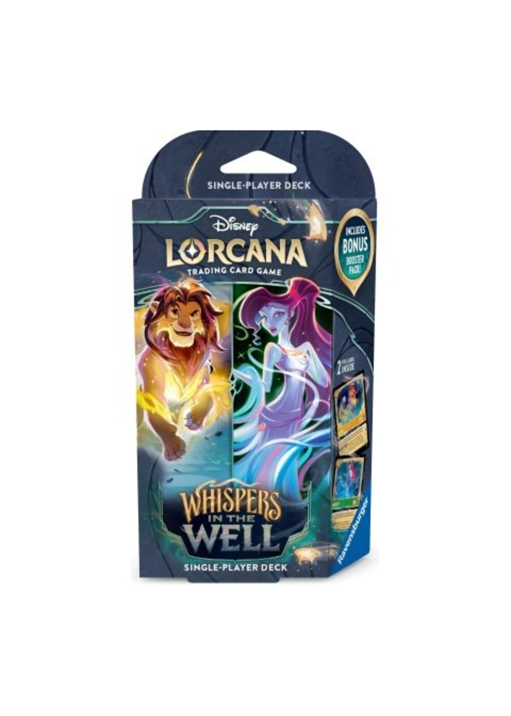 Ravensburger Lorcana: Whispers In The Well - Starterdeck : Simba & Megara