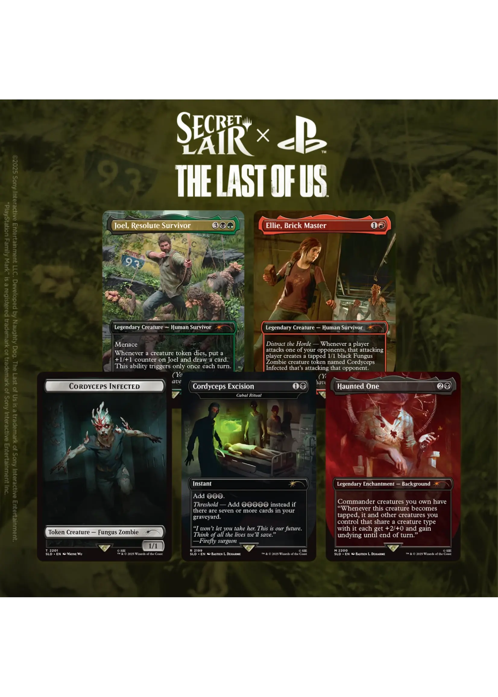 Magic the gathering (Pre-Order 18/12) Secret Lair x The Last of Us Part I